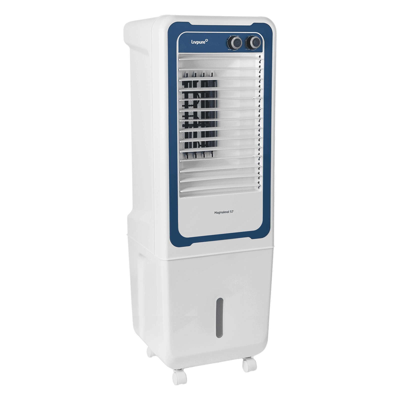 Livpure Magnakool 57 Litres Tower Air Cooler with Evaporative Cooling Technology (Inverter Compatible, White & Blue)_6