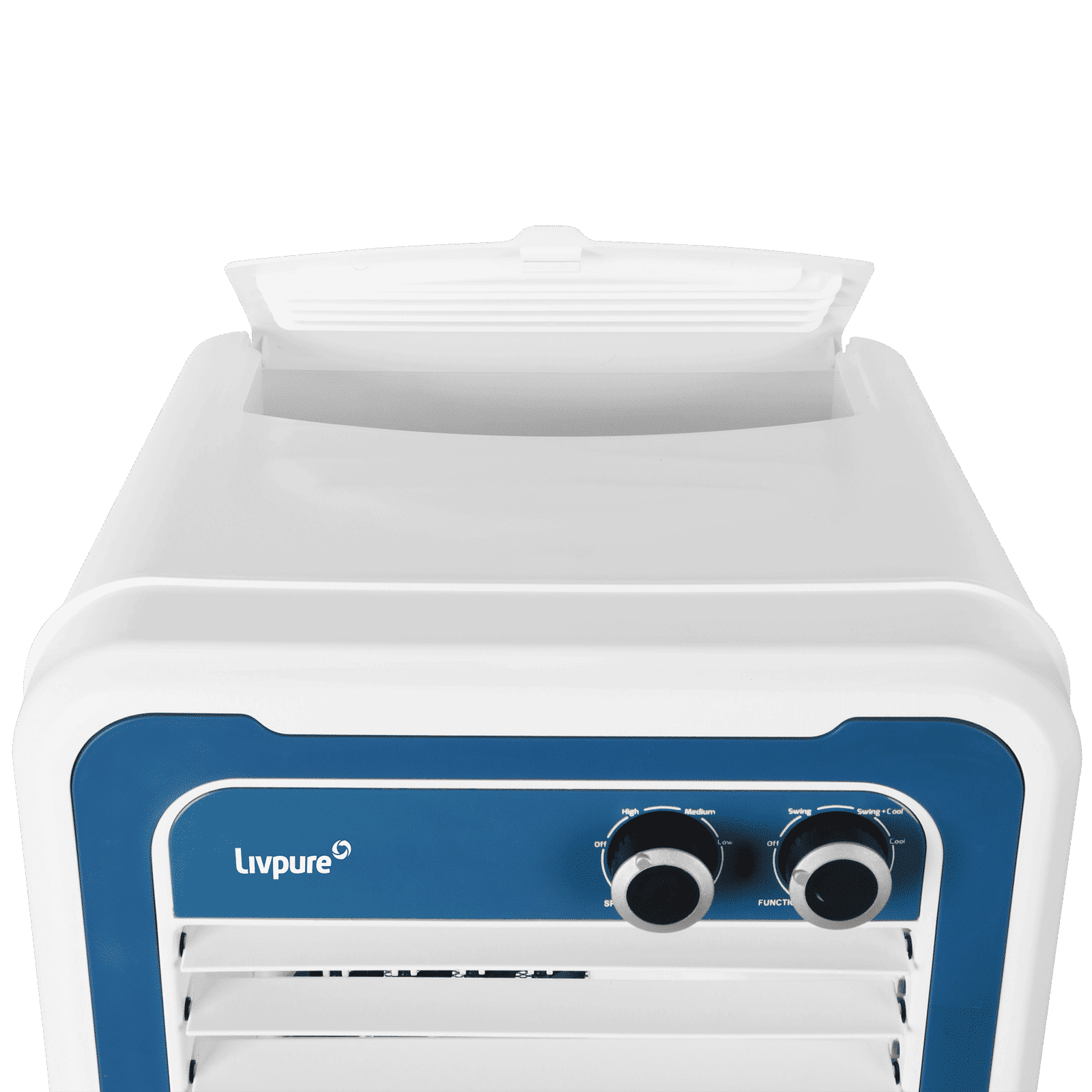 Livpure Magnakool 57 Litres Tower Air Cooler with Evaporative Cooling Technology (Inverter Compatible, White & Blue)_9