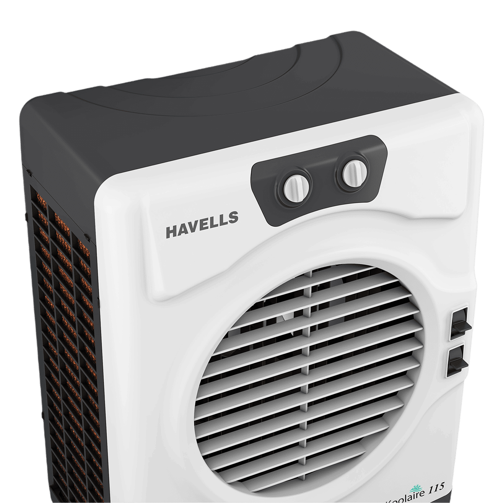 HAVELLS KoolAire 115 Litres Desert Air Cooler with Thermal Overload Protection (Inverter Compatible, White & Grey)_3