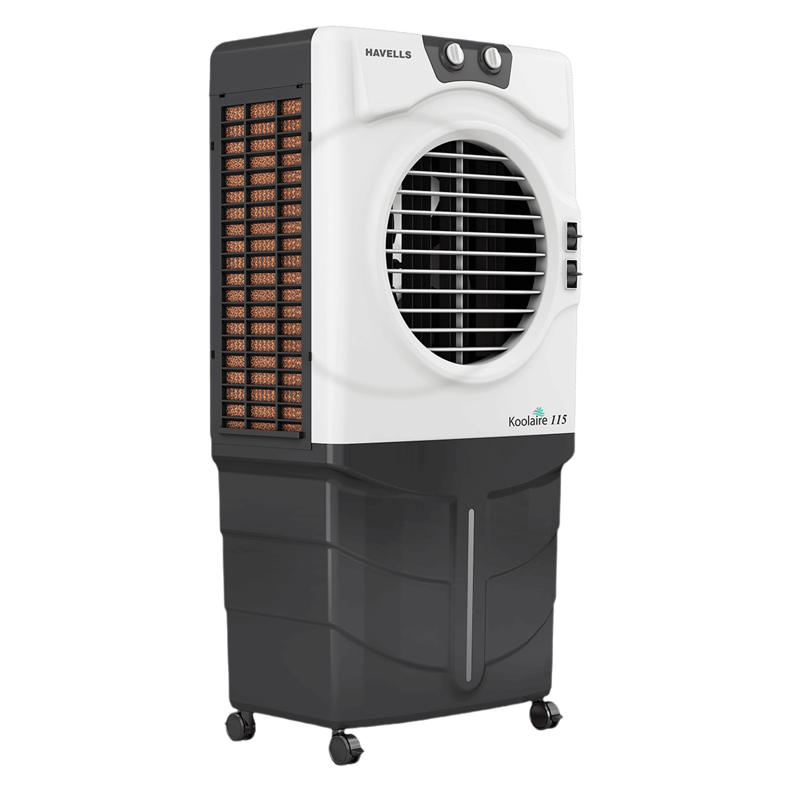 HAVELLS KoolAire 115 Litres Desert Air Cooler with Thermal Overload Protection (Inverter Compatible, White & Grey)_4