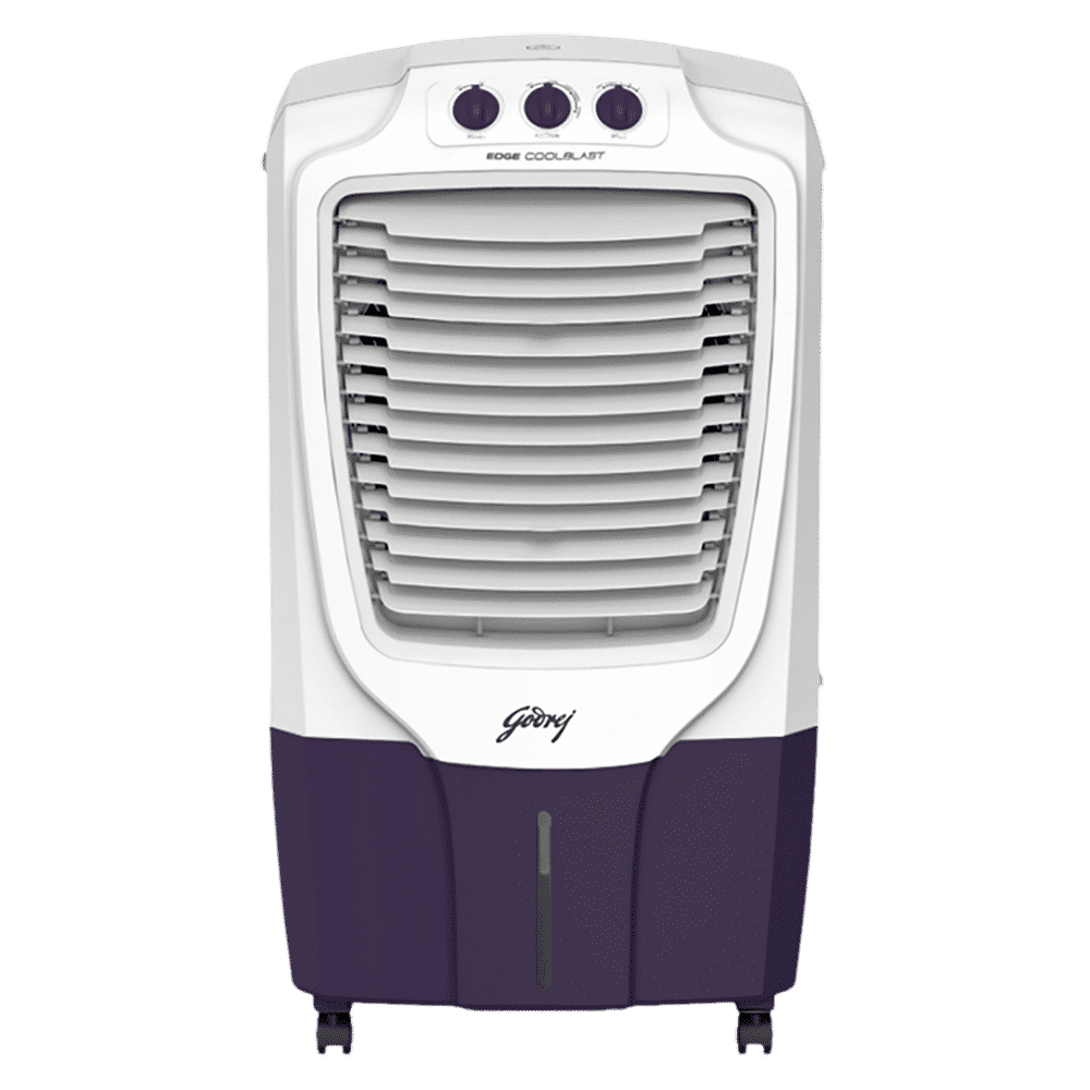 Godrej CoolBlast 67 Litres Desert Air Cooler with Ice Drip Technology (Thermal Overload Protection, White & Purple)_1