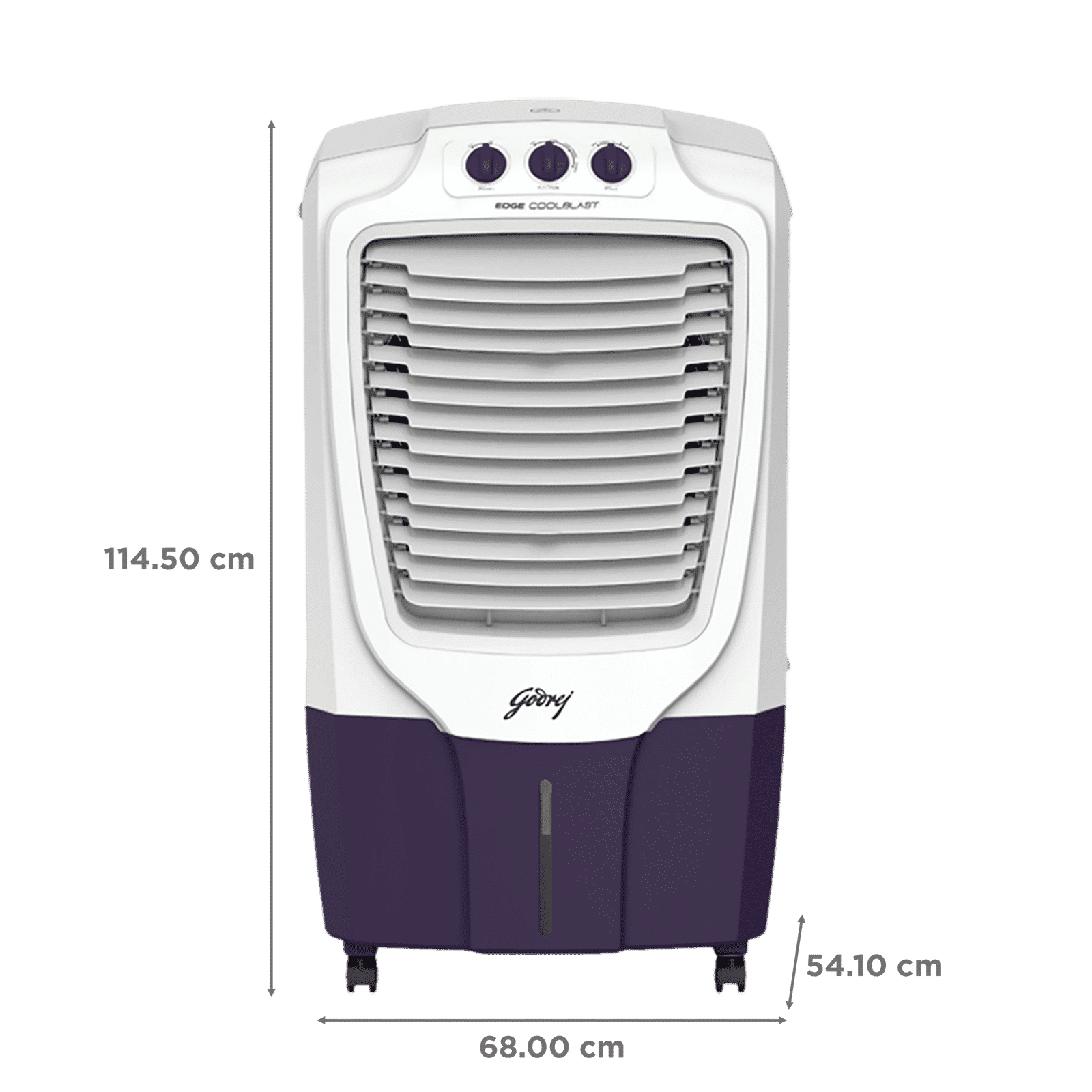 Godrej CoolBlast 67 Litres Desert Air Cooler with Ice Drip Technology (Thermal Overload Protection, White & Purple)_2