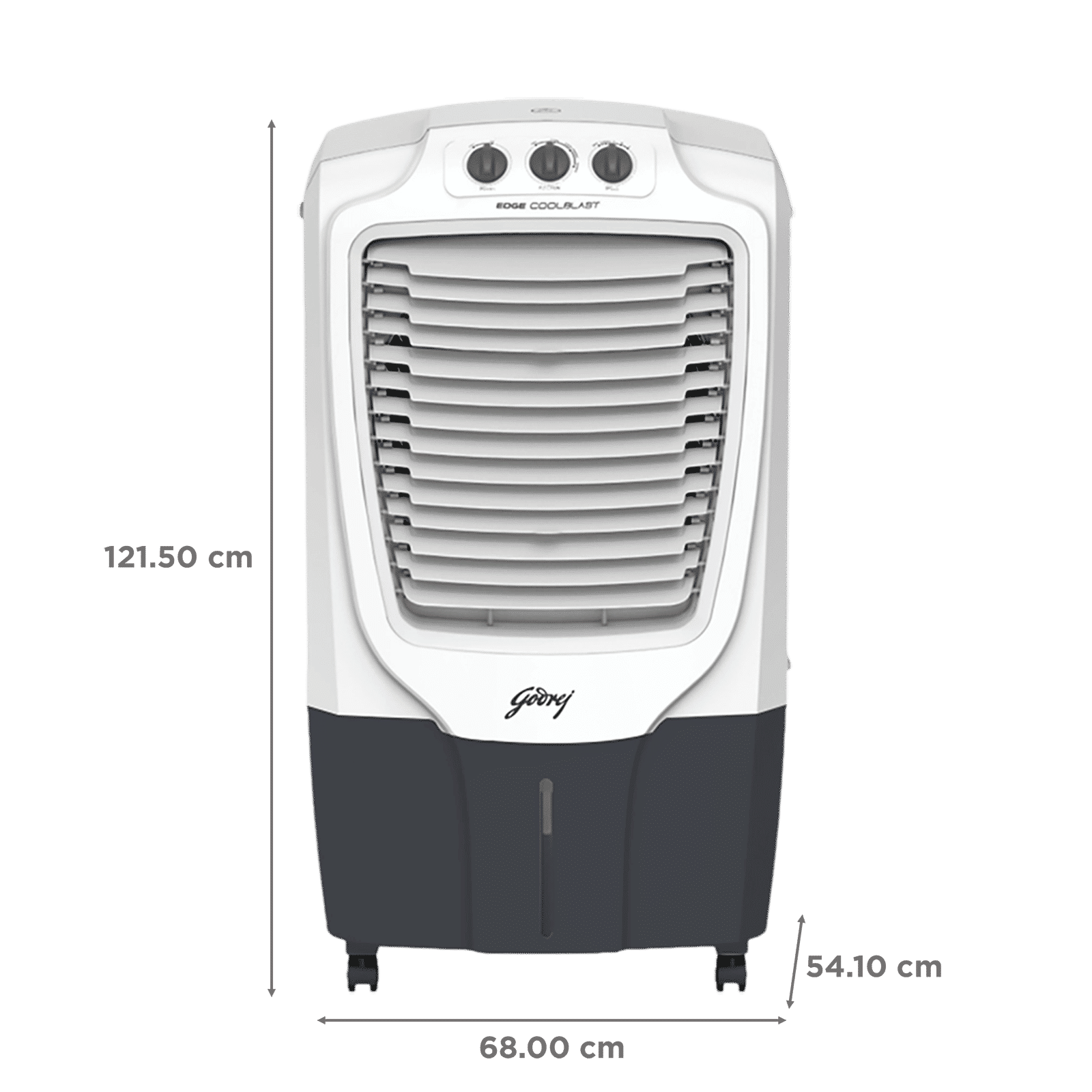 Godrej CoolBlast 87 Litres Desert Air Cooler with Ice Drip Technology (Thermal Overload Protection, White & Grey) Godrej CoolBlast 87 Litres Desert Air Cooler with Ice Drip Technology (Thermal Overload Protection, White & Grey)_2