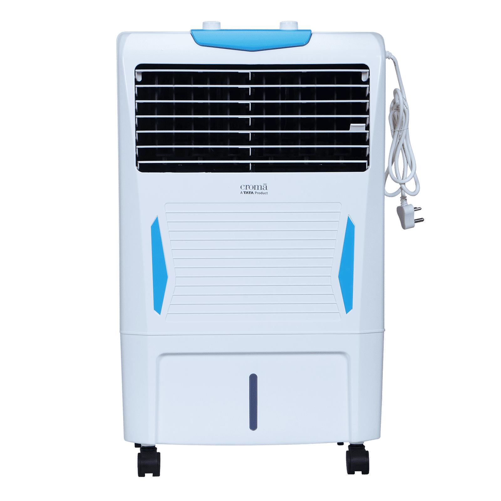Croma 24 Litres Personal Air Cooler with Motorized Vertical Louvers (4-Way Air Deflection, White)_1