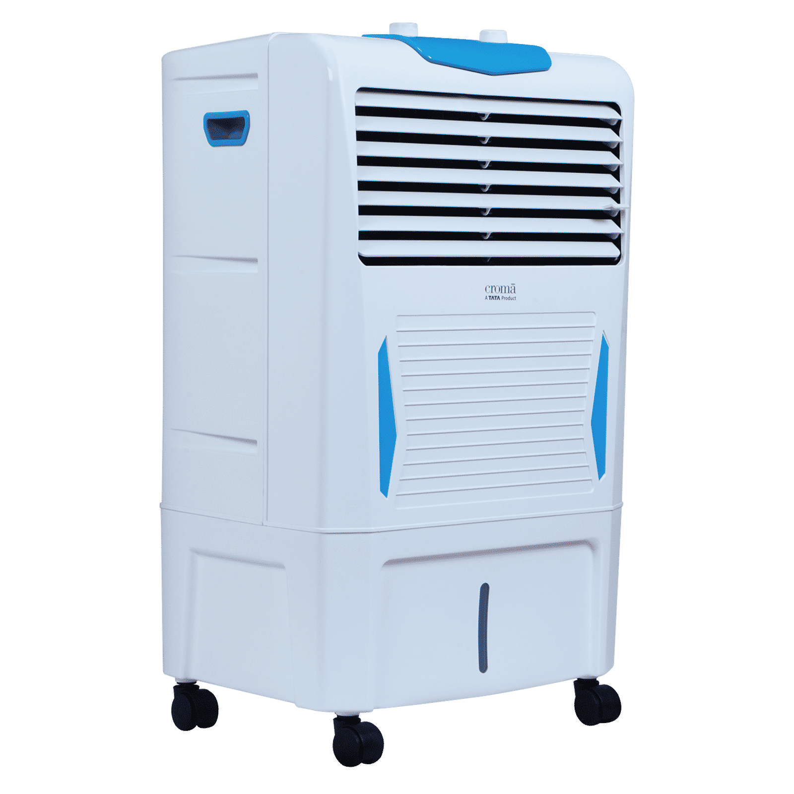 Croma 24 Litres Personal Air Cooler with Motorized Vertical Louvers (4-Way Air Deflection, White)_11
