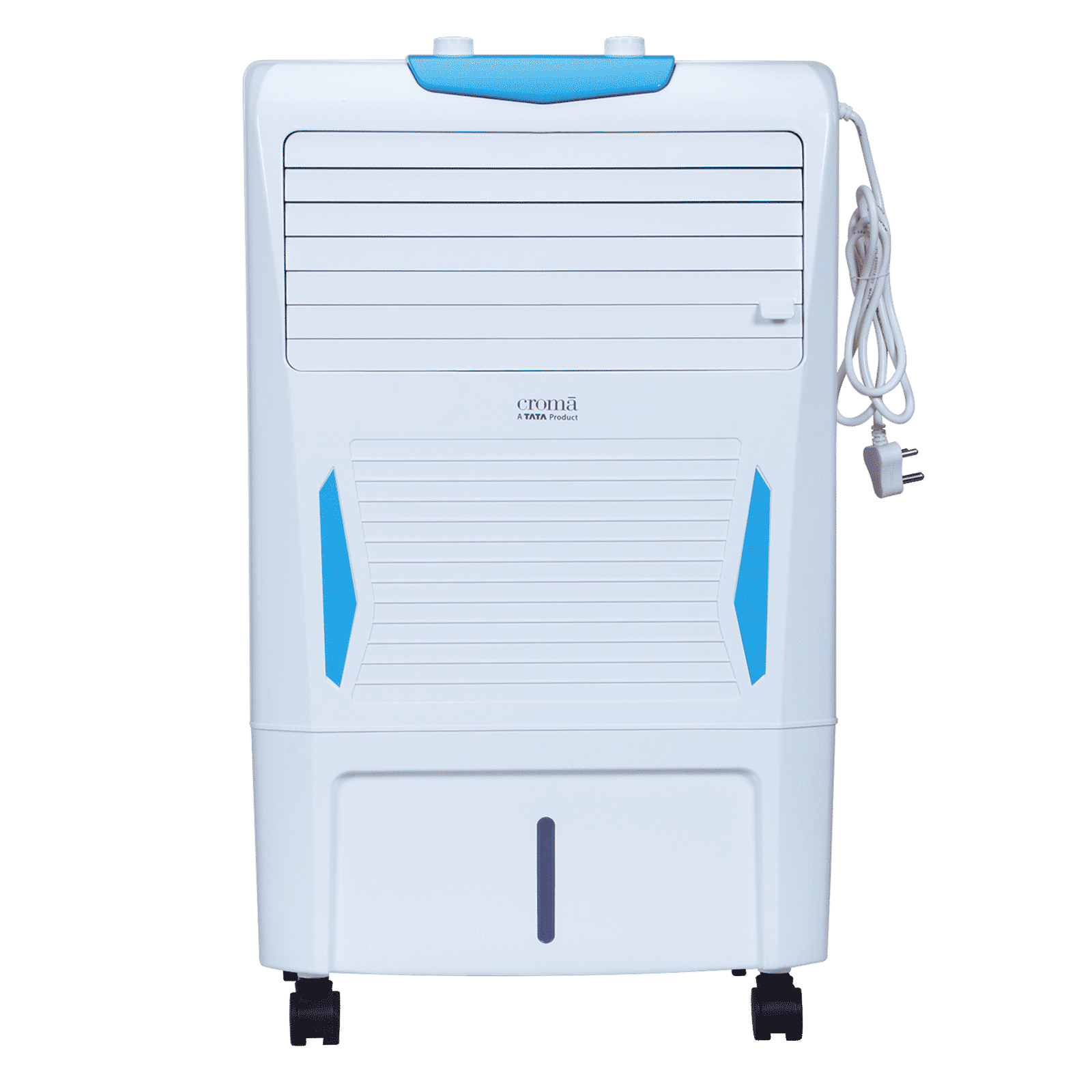 Croma 24 Litres Personal Air Cooler with Motorized Vertical Louvers (4-Way Air Deflection, White)_2