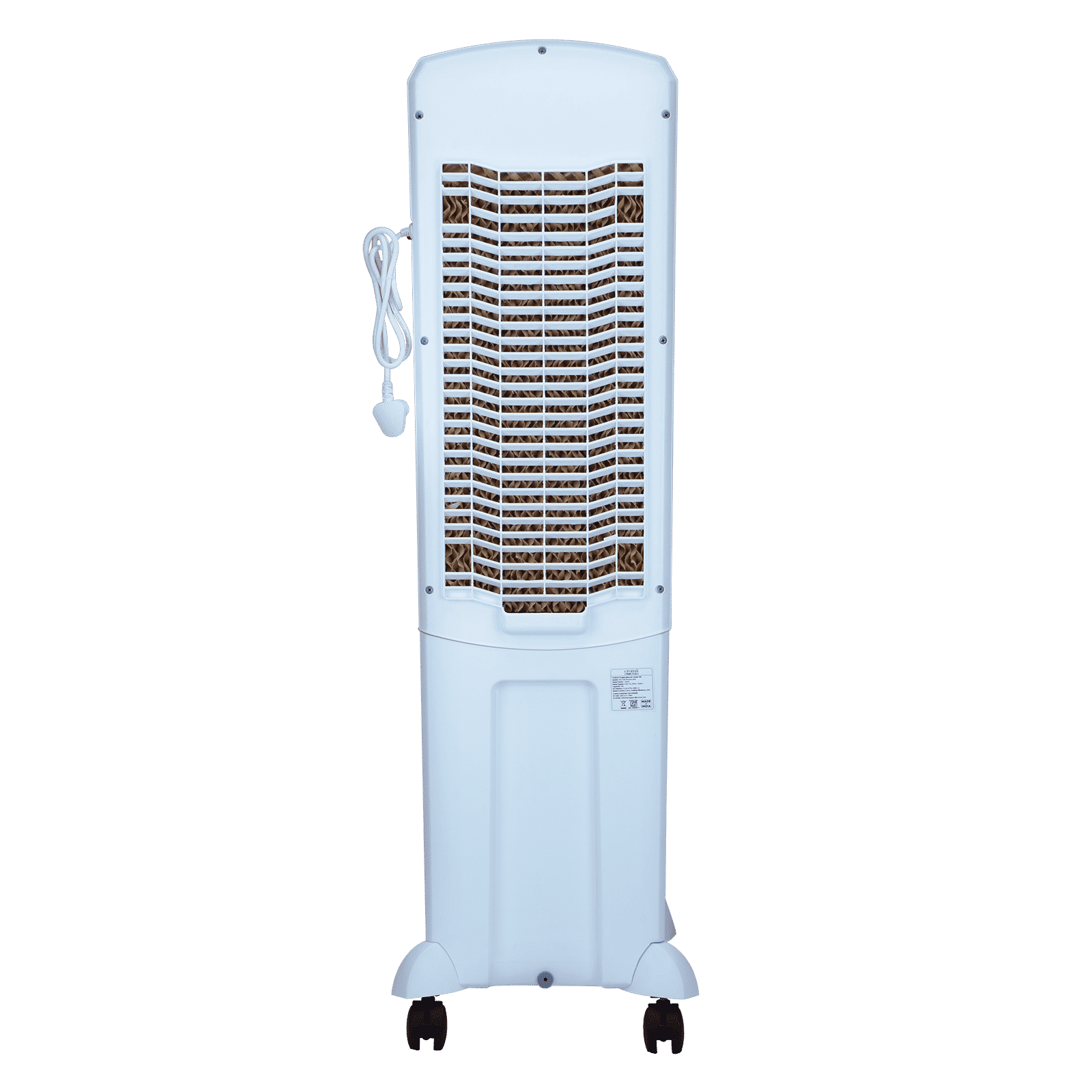 Croma 35 Litres Tower Air Cooler with Four-Way Air Deflection System (Powerful Airflow, White & Black)_14