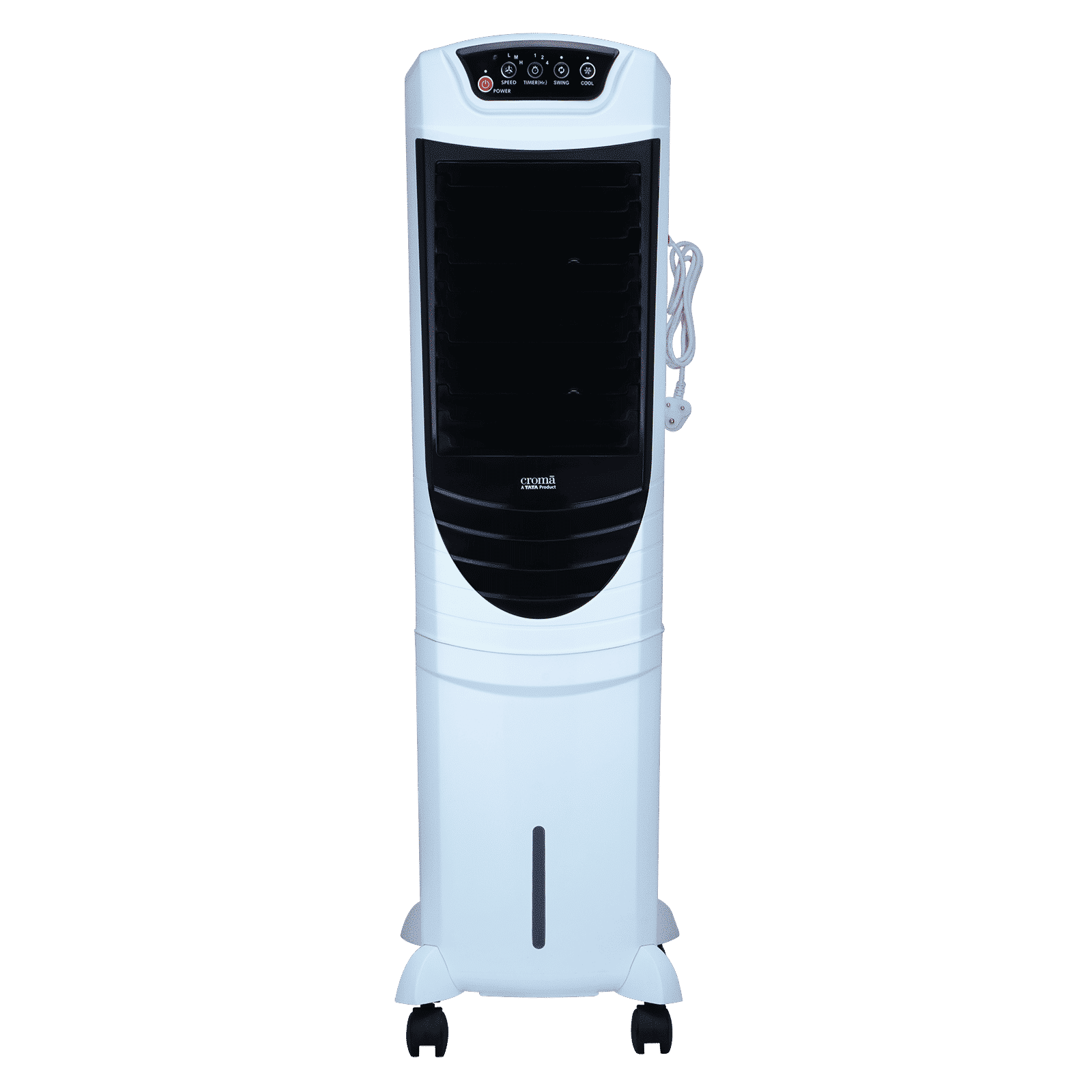 Croma 35 Litres Tower Air Cooler with Four-Way Air Deflection System (Powerful Airflow, White & Black) Croma 35 Litres Tower Air Cooler with Four-Way Air Deflection System (Powerful Airflow, White & Black)_17