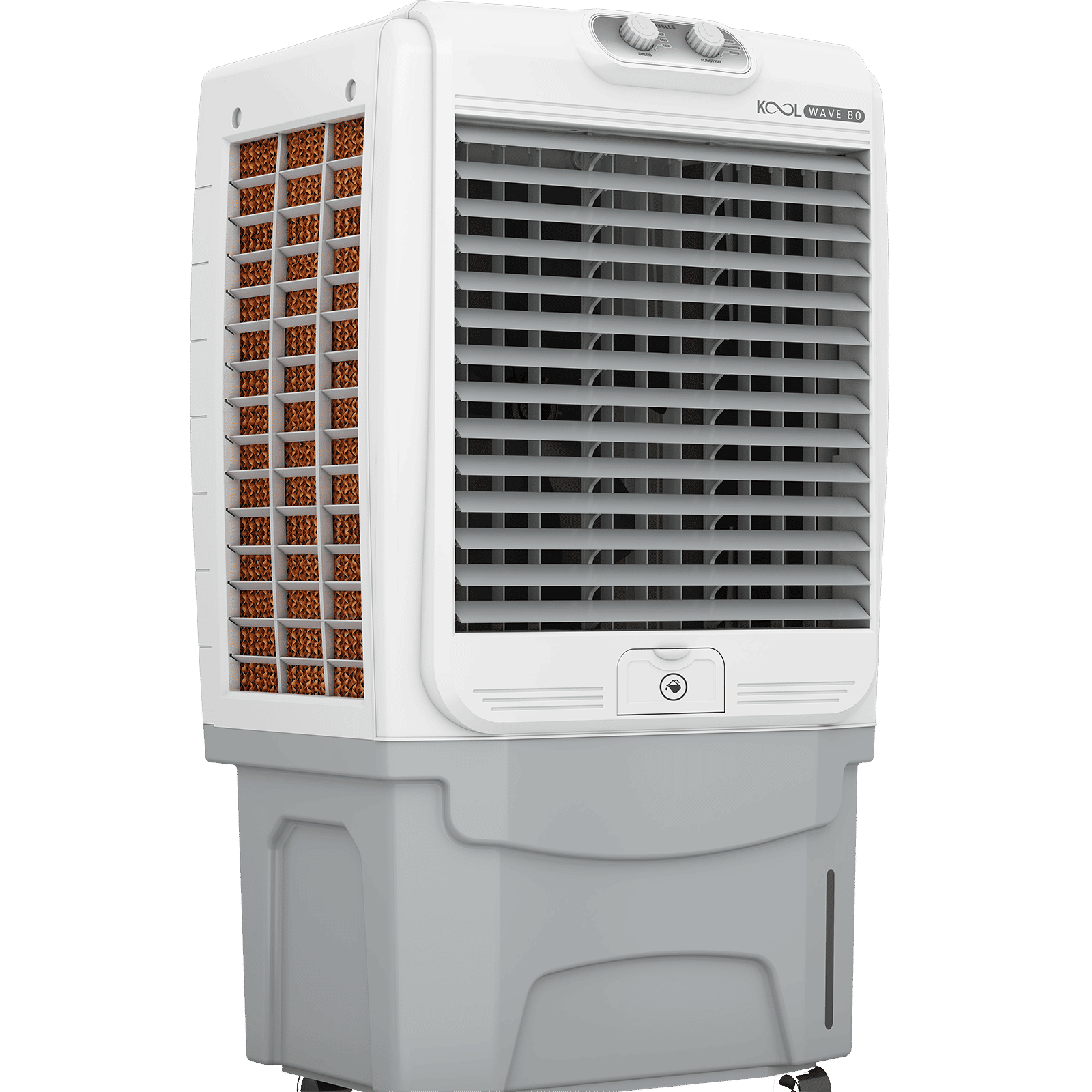 Havells KoolWave 80 Litres Desert Air Cooler with Bacteria Shield Honeycomb Cooling Pad Technology (Dual Flow Technology, White & Grey) Havells KoolWave 80 Litres Desert Air Cooler with Bacteria Shield Honeycomb Cooling Pad Technology (Dual Flow Technology, White & Grey)_3