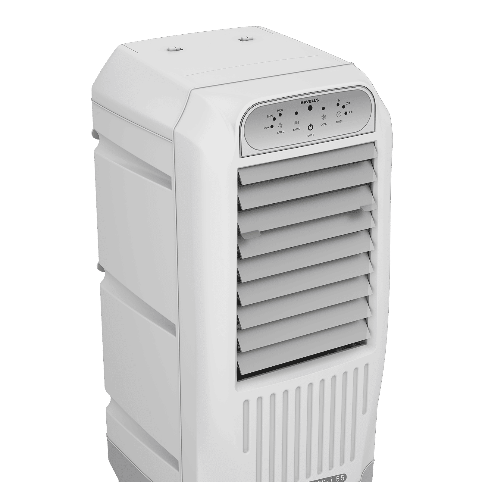 Havells Koolxpress i 55 Litres Tower Air Cooler with Low Water Alarm (Dual Flow Technology, White & Grey)_3