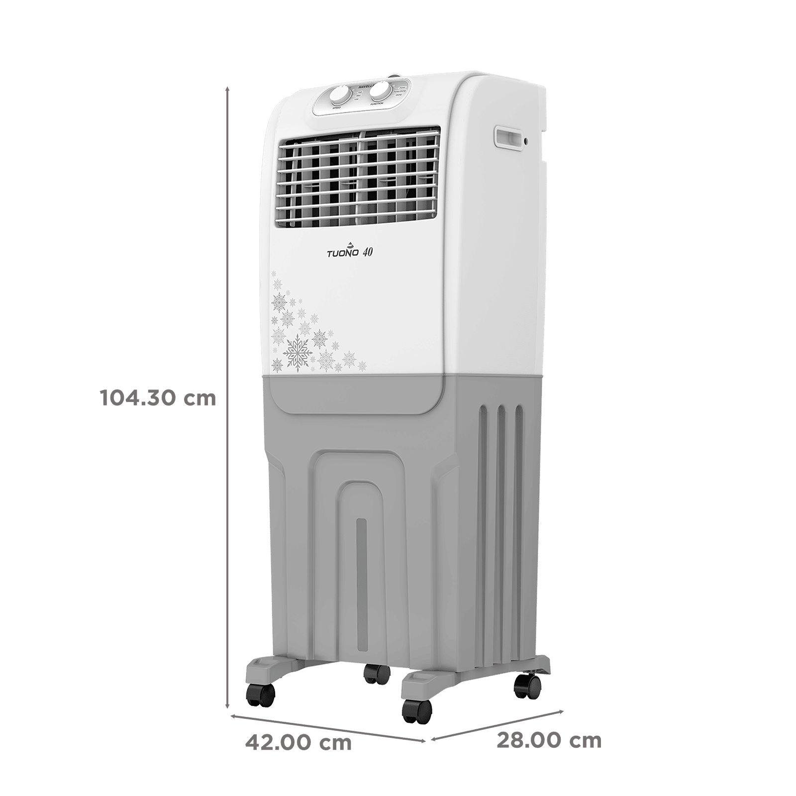 Havells Tuono 40 Litres Personal Air Cooler with Bacteria Shield Honeycomb Cooling Pad Technology (Auto Swing, White&Grey) Havells Tuono 40 Litres Personal Air Cooler with Bacteria Shield Honeycomb Cooling Pad Technology (Auto Swing, White&Grey) _2