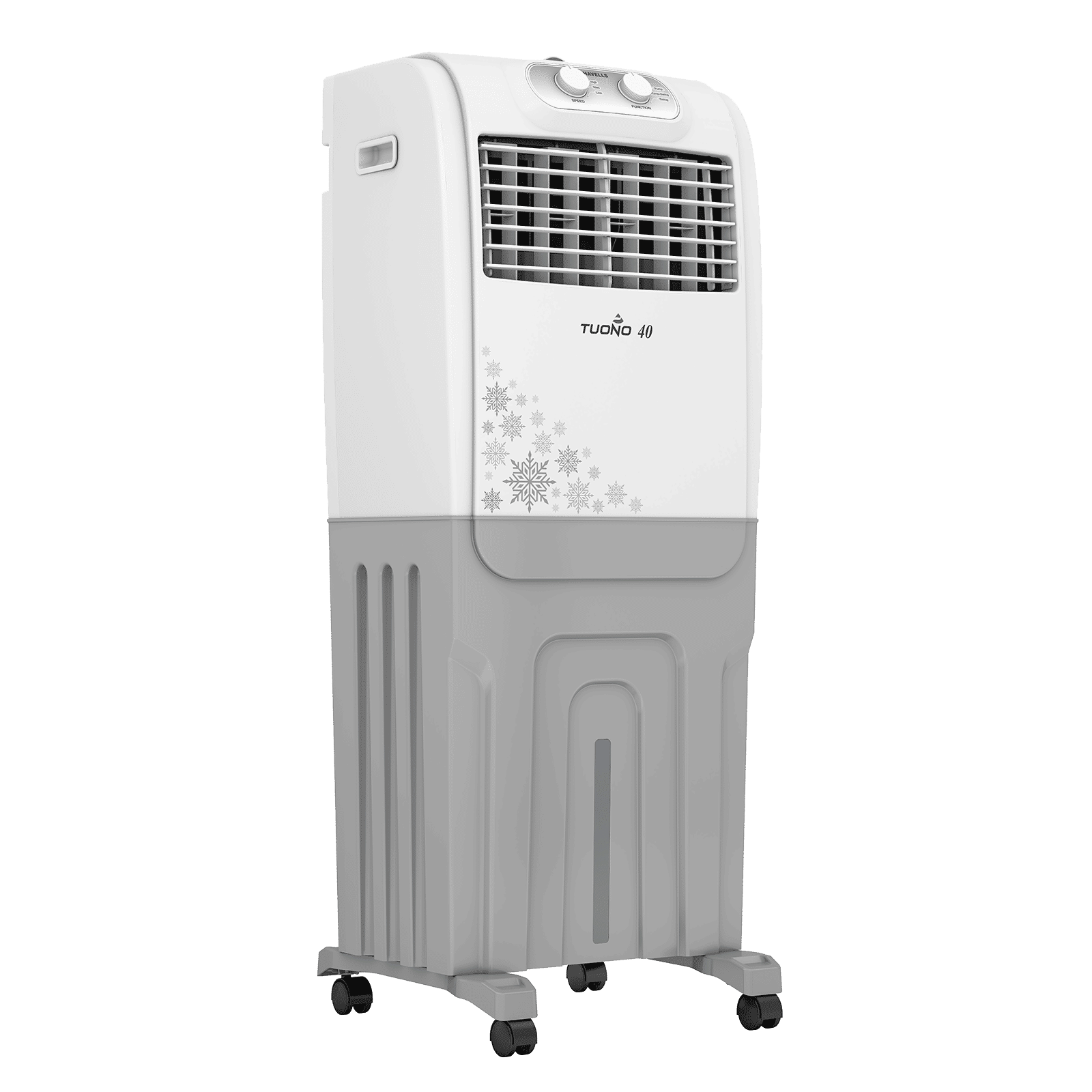 Havells Tuono 40 Litres Personal Air Cooler with Bacteria Shield Honeycomb Cooling Pad Technology (Auto Swing, White&Grey) _2