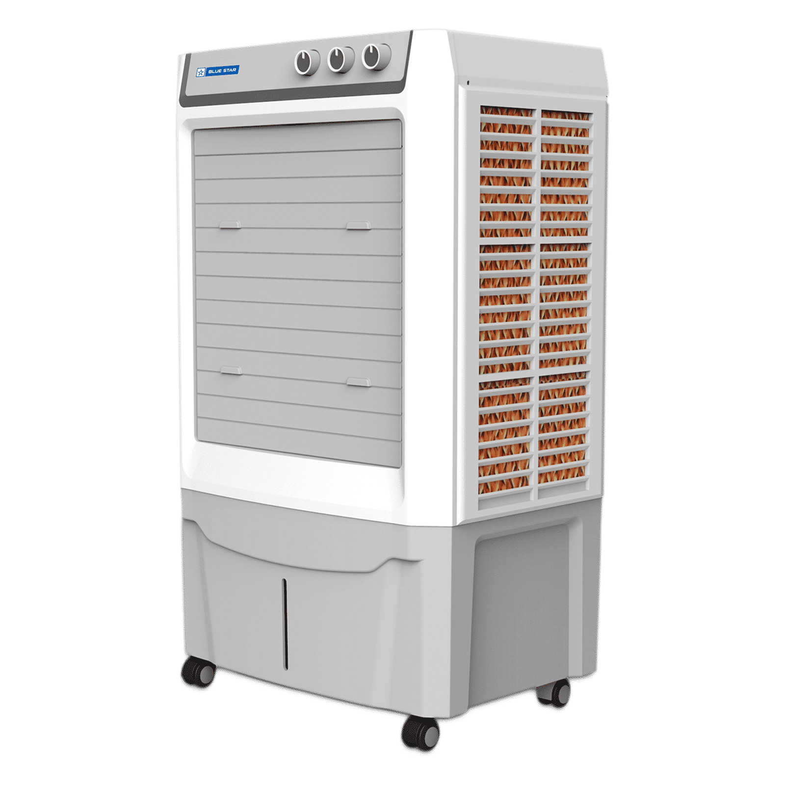 Blue Star Ventus 60 Litres Desert Air Cooler with Anti-Microbial Properties (Thermal Overload Protection, White & Cool Grey)_3