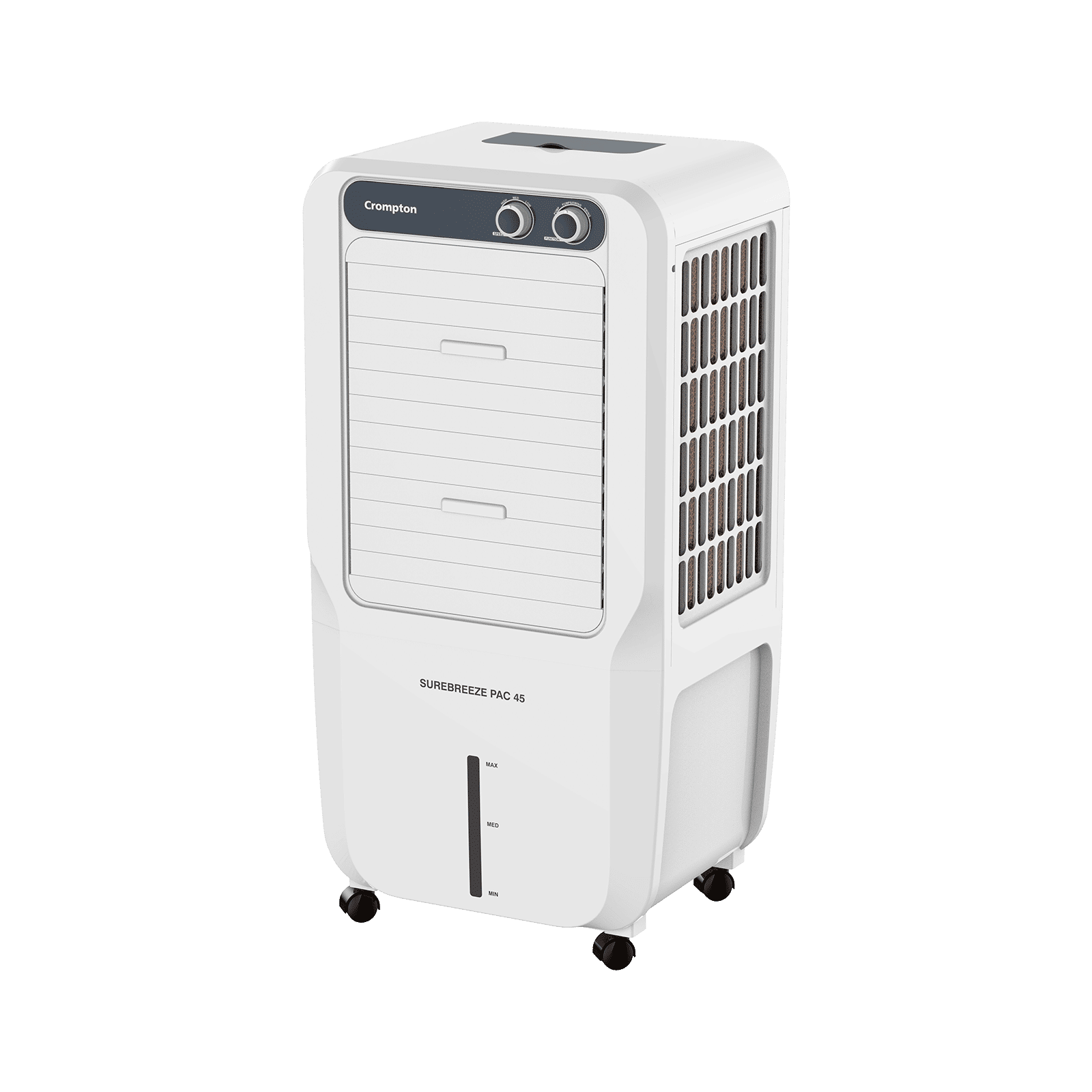 Crompton Sure Breeze 45 Litres Personal Air Cooler with Overload Protection (4 Way Air Deflection, White & Grey) Crompton Sure Breeze 45 Litres Personal Air Cooler with Overload Protection (4 Way Air Deflection, White & Grey)_6