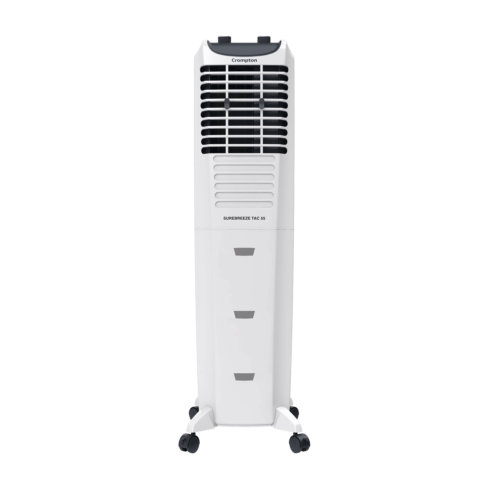Crompton Sure Breeze 55 Litres Tower Air Cooler with Overload Protection (Ice Chamber, White & Blue)_1