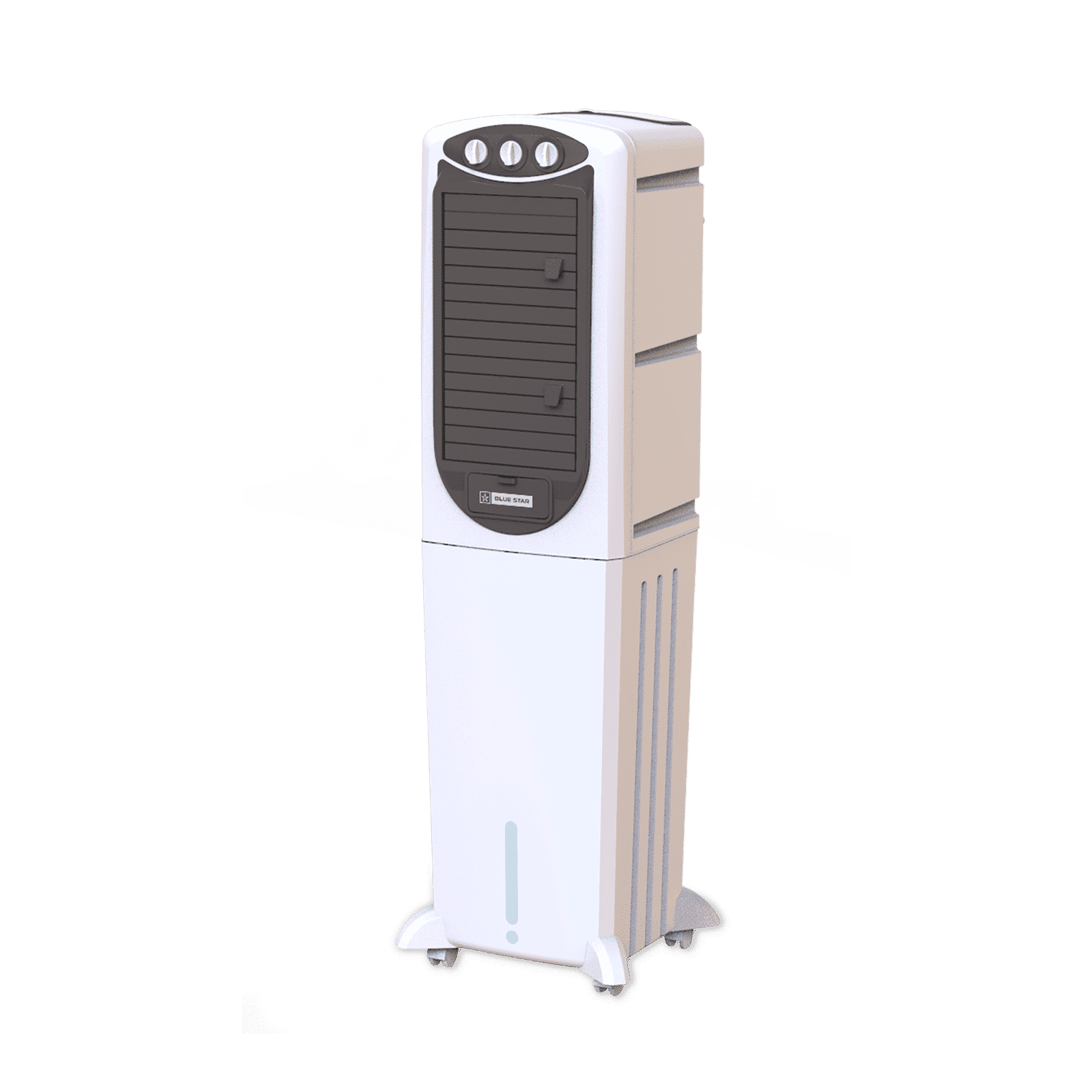 Blue Star PREMIA 50 Litres Tower Air Cooler with Thermal Overload Protection (Ice Chamber, White & Cool Grey)_2