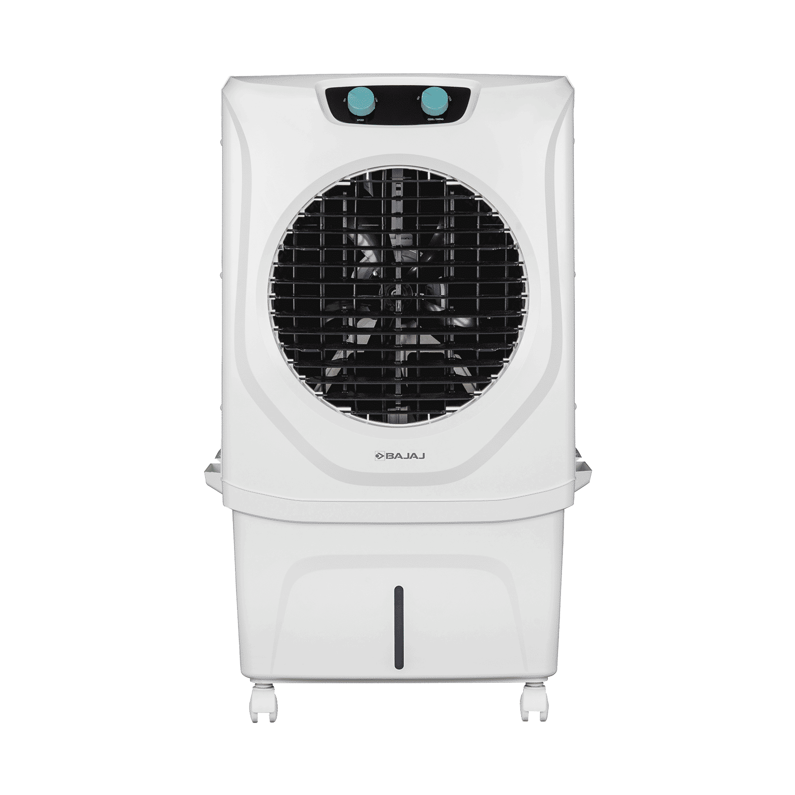Bajaj Shield Series Chisel 74 Litres Desert Air Cooler with Turbo Fan Technology (4 Way Swing Deflection, White)_1