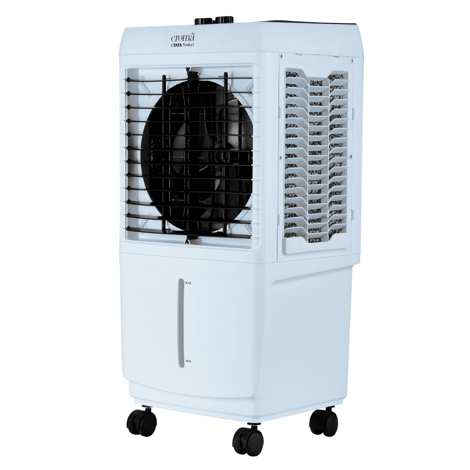 Croma 50 Litres Mini Desert Air Cooler with Ice Chamber (Antibacterial Honeycomb Pads, White)_2