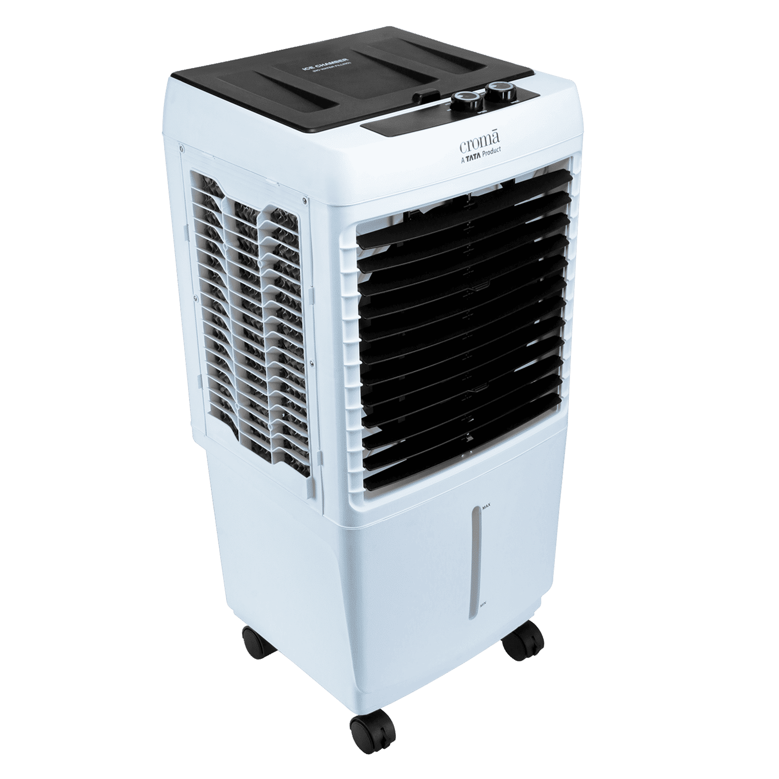 Croma 50 Litres Mini Desert Air Cooler with Ice Chamber (Antibacterial Honeycomb Pads, White)_5