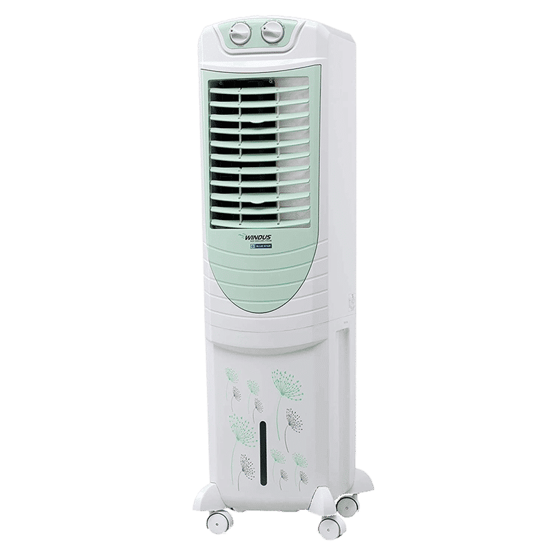 Blue Star Premia 35 Litres Tower Air Cooler (UV Protect Coat, PA35LMA, Apple Green/White)_4