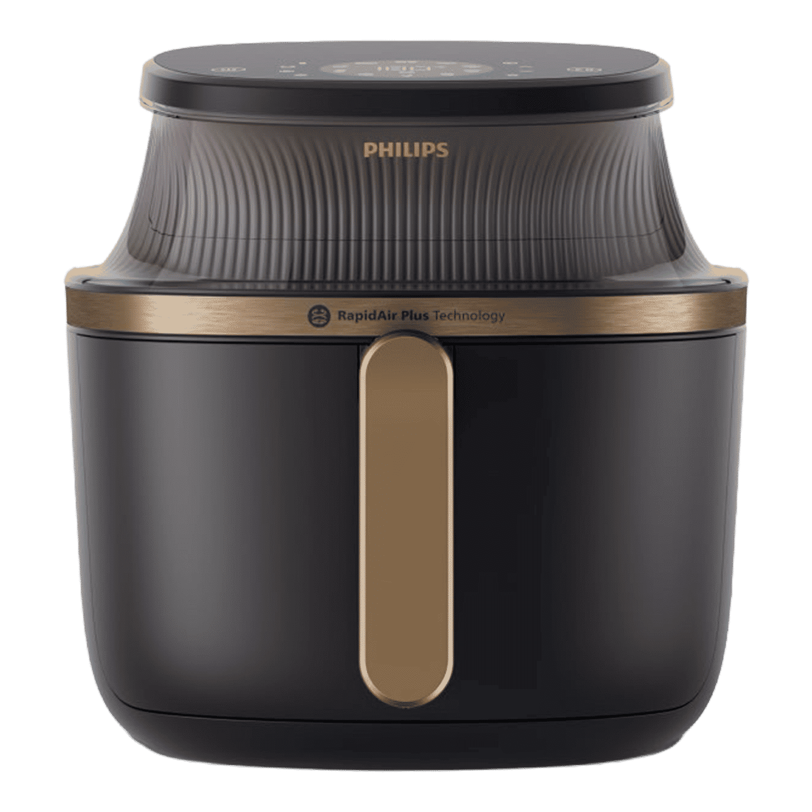 Philips 3000 Series 7.2L 2000 Watt Digital Air Fryer with RapidAir Plus Technology (Black & Copper)_2