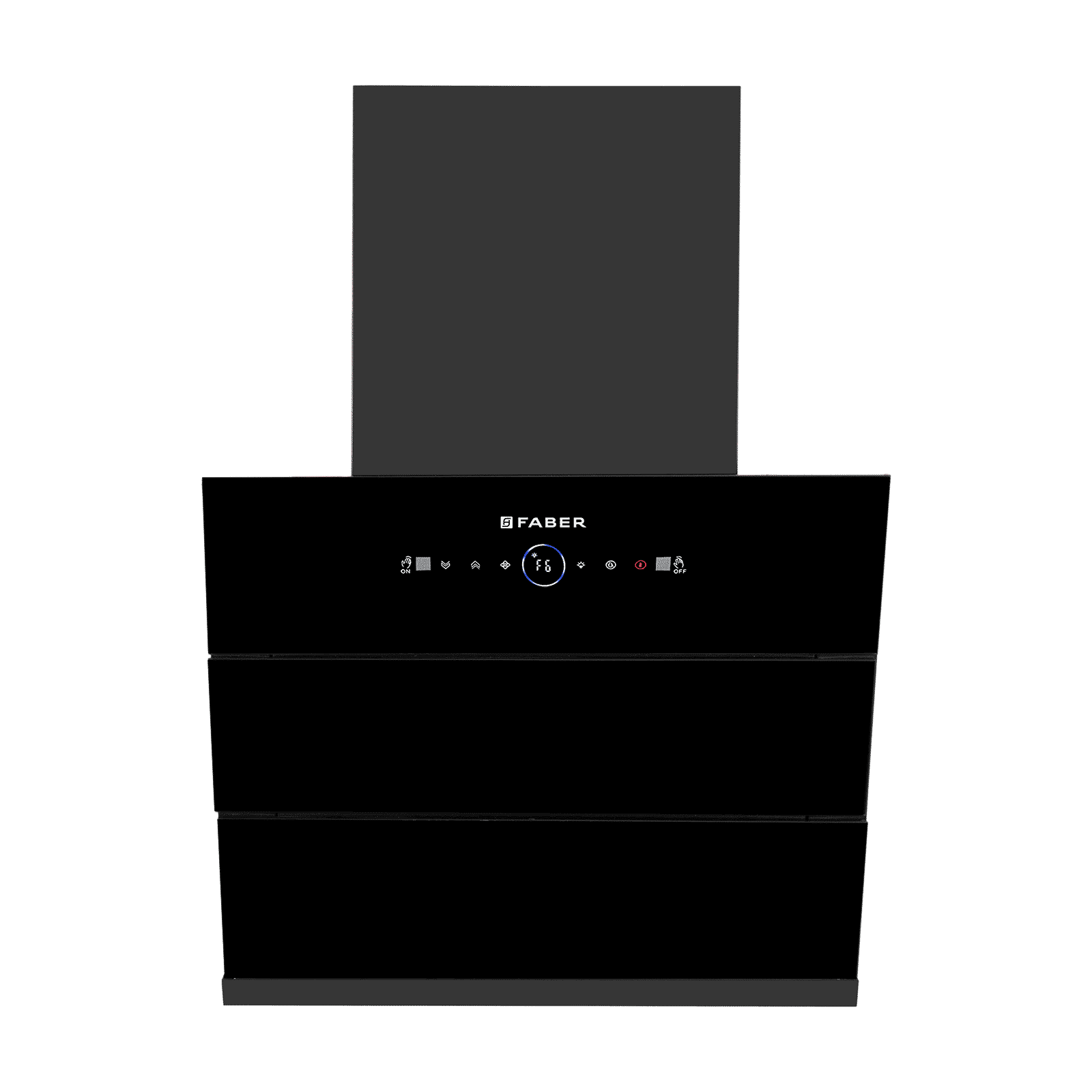 FABER HOOD AETHER BLDC HC SC FL BK IN 75cm 1600m3/hr Ductless Auto Clean Wall Mounted Chimney with LPG Leakage Sensor (Black)_1