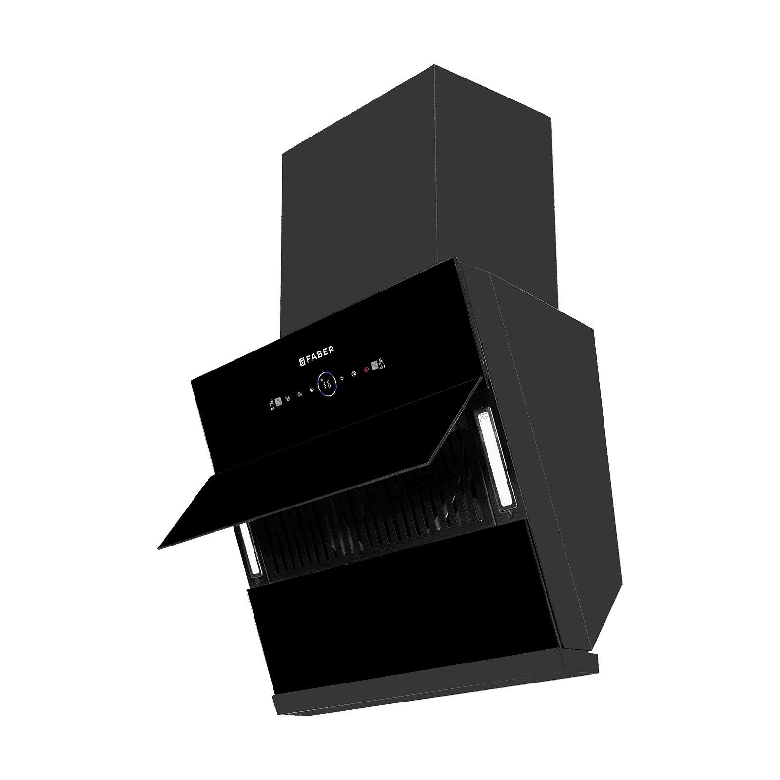 FABER HOOD AETHER BLDC HC SC FL BK IN 75cm 1600m3/hr Ductless Auto Clean Wall Mounted Chimney with LPG Leakage Sensor (Black)_5
