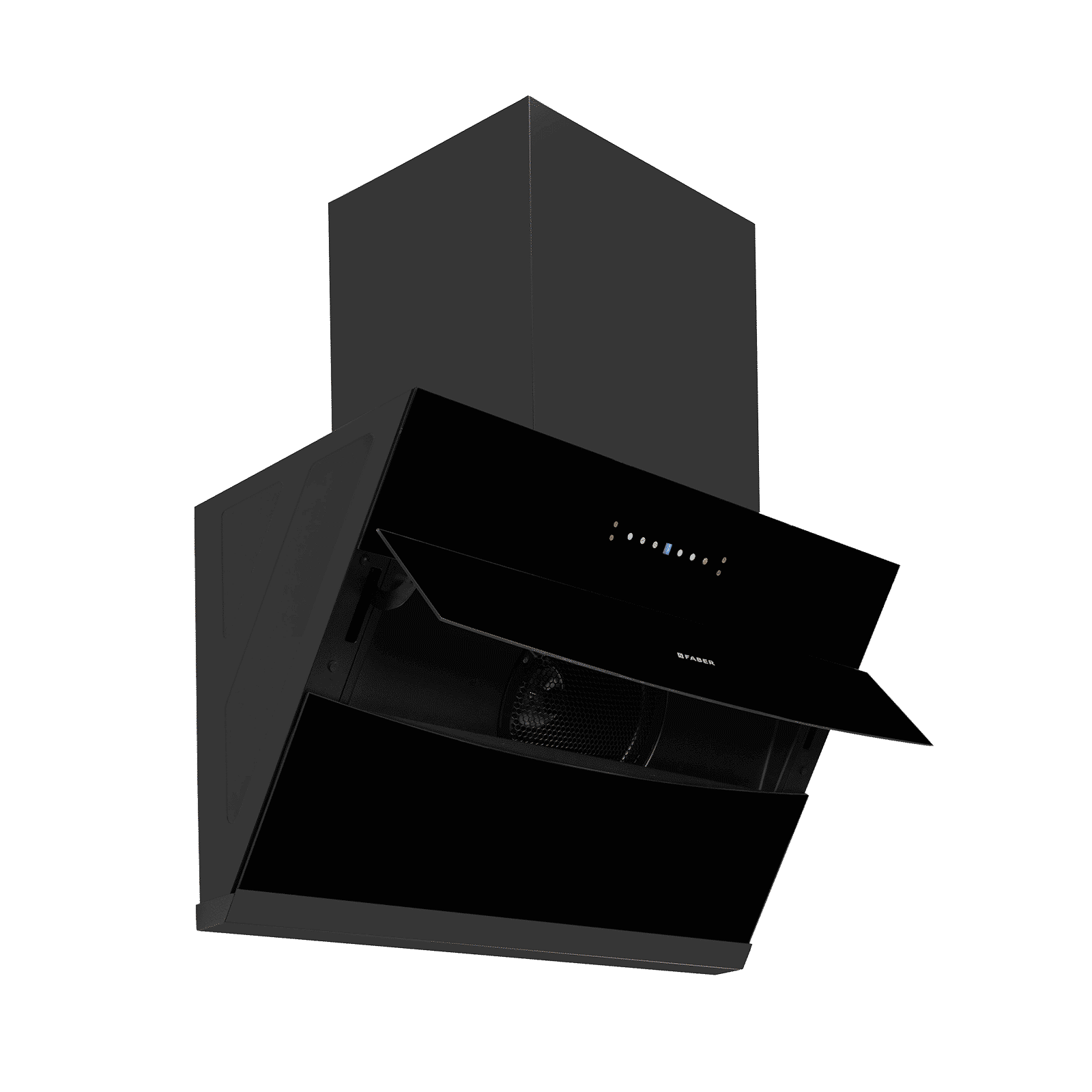 FABER HOOD BOLT TURBO FL SW SC BLDC BK IN 90cm 1800m3/hr Ductless Auto clean Wall Mounted Chimney with Touch & Gesture Control (Black) FABER HOOD BOLT TURBO FL SW SC BLDC BK IN 90cm 1800m3/hr Ductless Auto clean Wall Mounted Chimney with Touch & Gesture Control (Black)_5