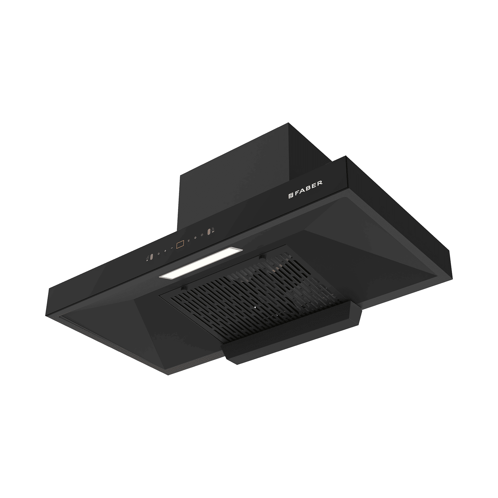 FABER HOOD SIGMA BLDC HC SC FL BK IN 90cm 1600m³/hr Ductless Auto Clean Wall Mounted Chimney with LPG Leakage Sensor (Black)_3