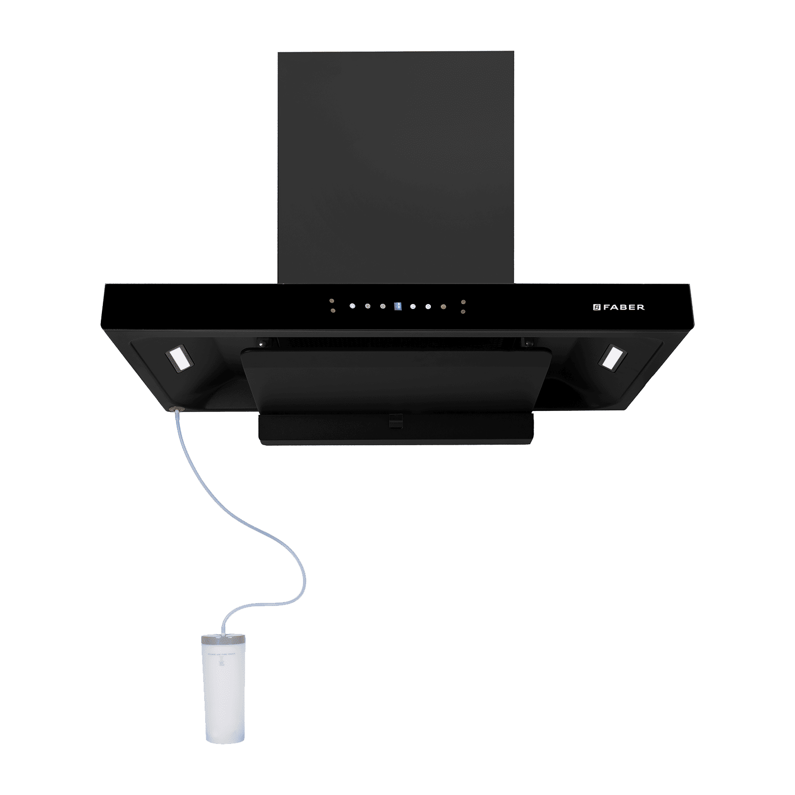 FABER HOOD THUNDER BOLT MAX BLDC FL SW SC IN 90cm 1800m3/hr Ducted Auto Clean Wall Mounted Chimney with Gesture Controlled (Black)_6