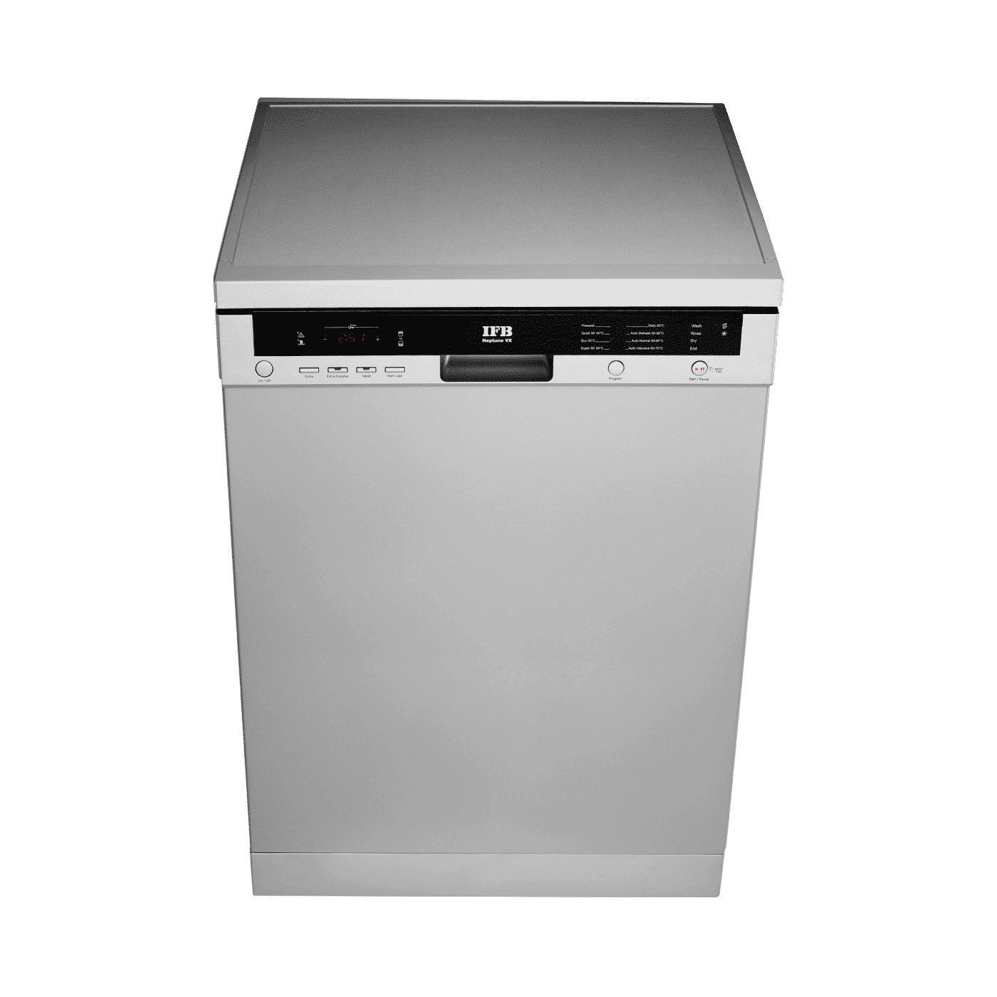 IFB Neptune VX 12 Place Settings Free Standing Dishwasher with Hot Water Wash (Dark Silver)_10