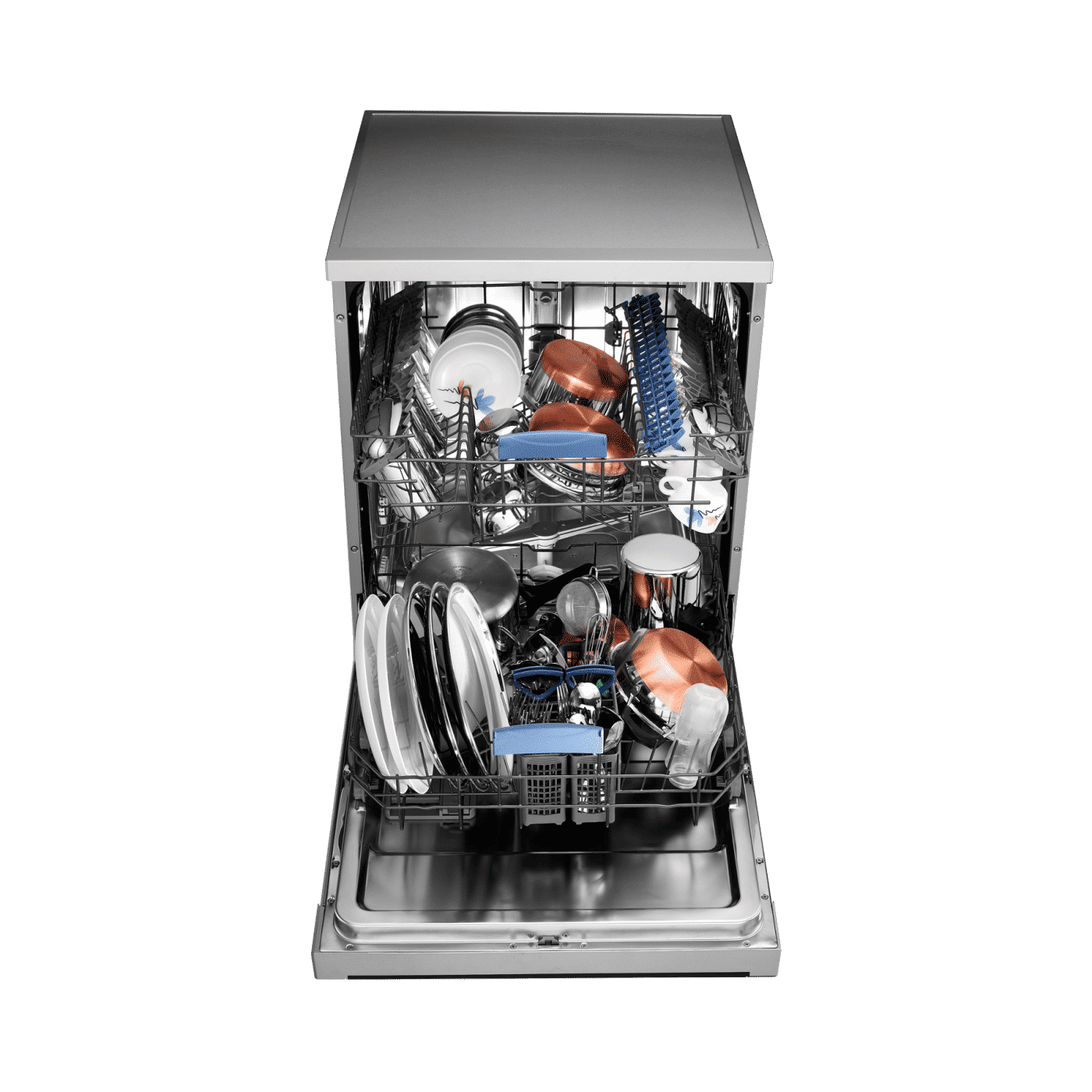 IFB Neptune VX 12 Place Settings Free Standing Dishwasher with Hot Water Wash (Dark Silver)_14