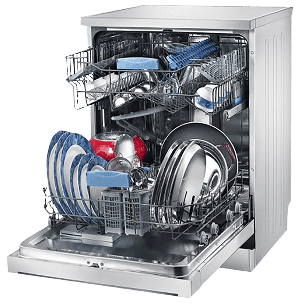 IFB Neptune VX 12 Place Settings Free Standing Dishwasher with Hot Water Wash (Dark Silver)_6