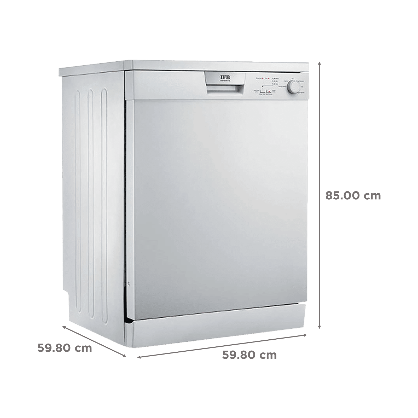 IFB Neptune FX1 12 Place Settings Free Standing Dishwasher with Hot Water Wash (White)_2