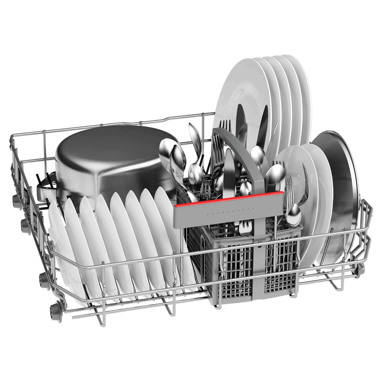 BOSCH Series 6 13 Place Settings Free Standing Dishwasher with Glass Protection Technology (White)_6