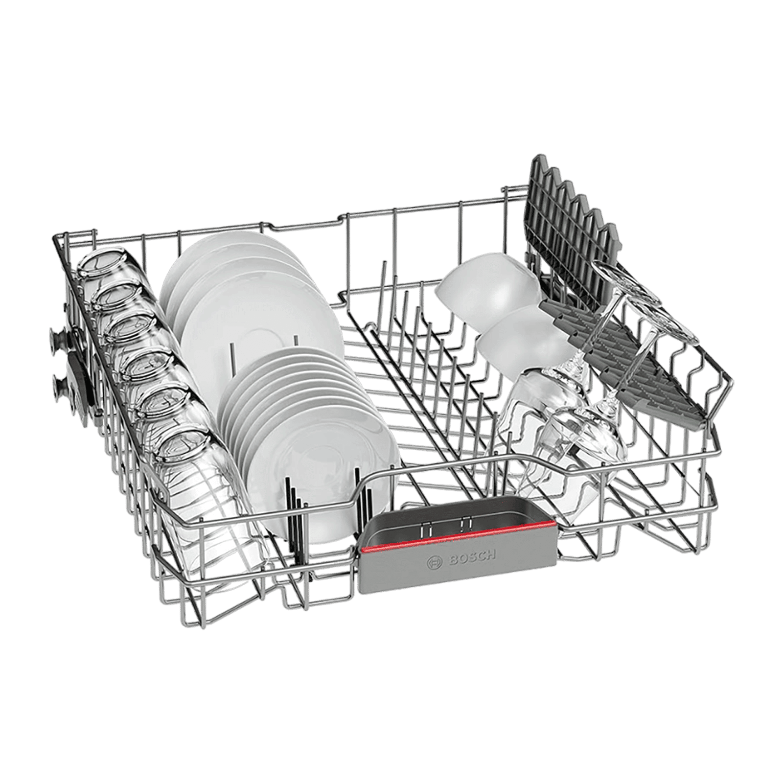 BOSCH Series 6 13 Place Settings Free Standing Dishwasher with Glass Protection Technology (White)_7