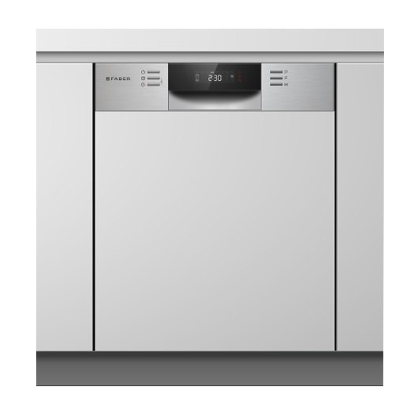 FABER FSID 8PR 14S 14 Place Settings Built-in Dishwasher with Salt & Rinse Aid Indicators (Stainless Steel) FABER FSID 8PR 14S 14 Place Settings Built-in Dishwasher with Salt & Rinse Aid Indicators (Stainless Steel)_1