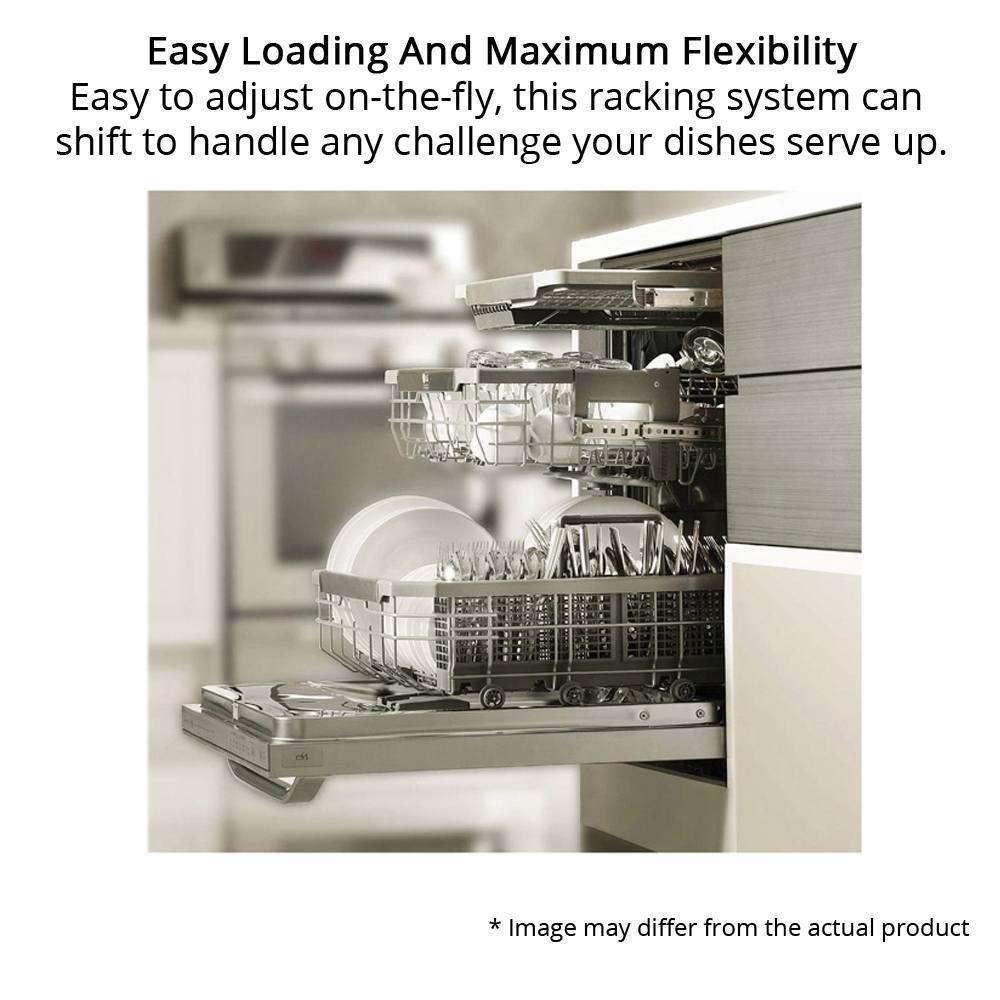LG 14 Place Settings Free Standing Dishwasher with Inverter Direct Drive (No Pre-rinse Required, Silver)_12