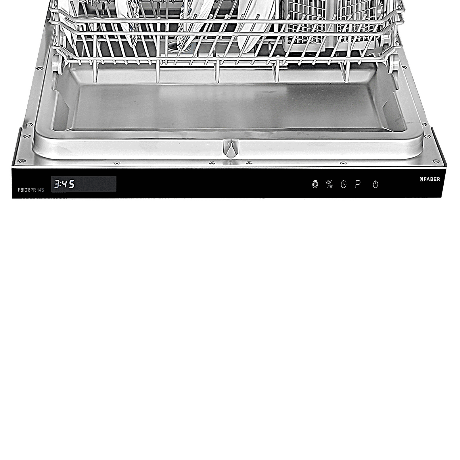 FABER FBID 8PR 14S 14 Place Settings Built-in Dishwasher with Salt & Rinse Aid Indicators (Stainless Steel)_10