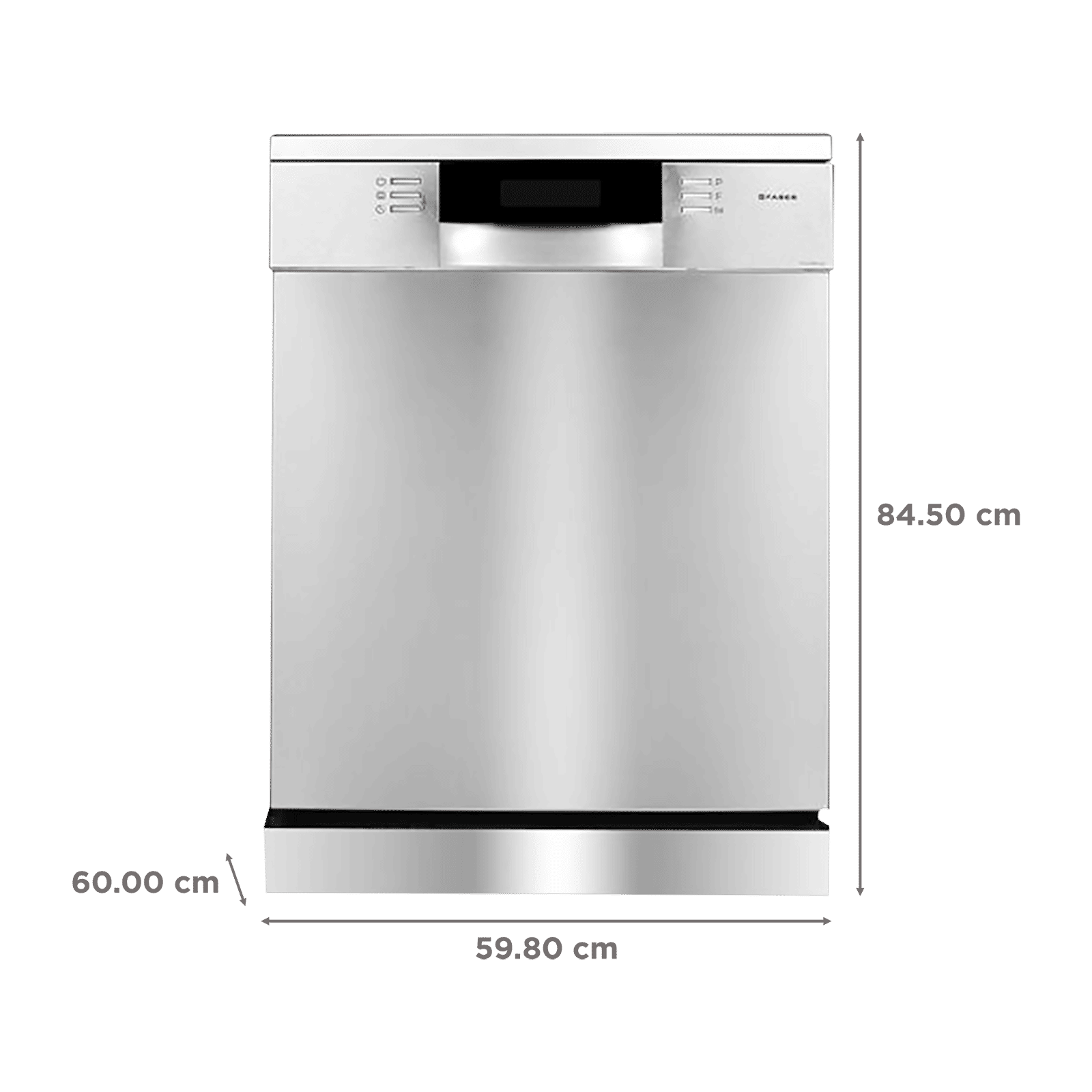 FABER FBID 8PR 14S 14 Place Settings Built-in Dishwasher with Salt & Rinse Aid Indicators (Stainless Steel)_2
