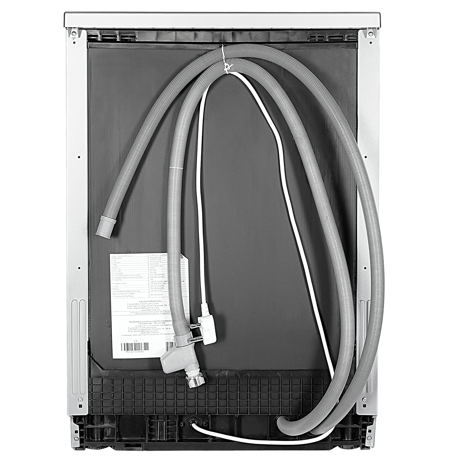 FABER FBID 8PR 14S 14 Place Settings Built-in Dishwasher with Salt & Rinse Aid Indicators (Stainless Steel)_5