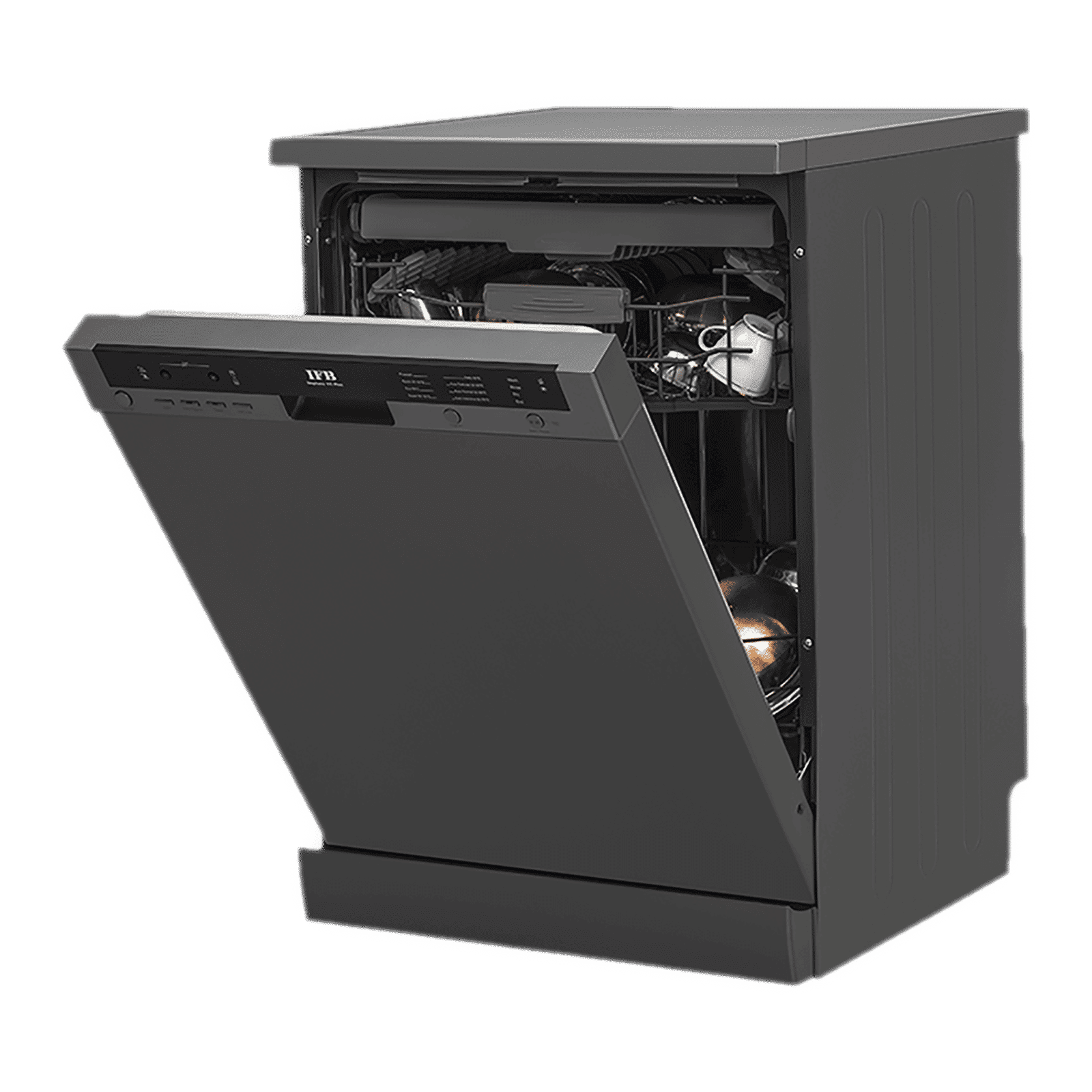 IFB Neptune VX1 PLUS 15 Place Settings Free Standing Dishwasher with Hot Water Wash (Inox Grey)_9