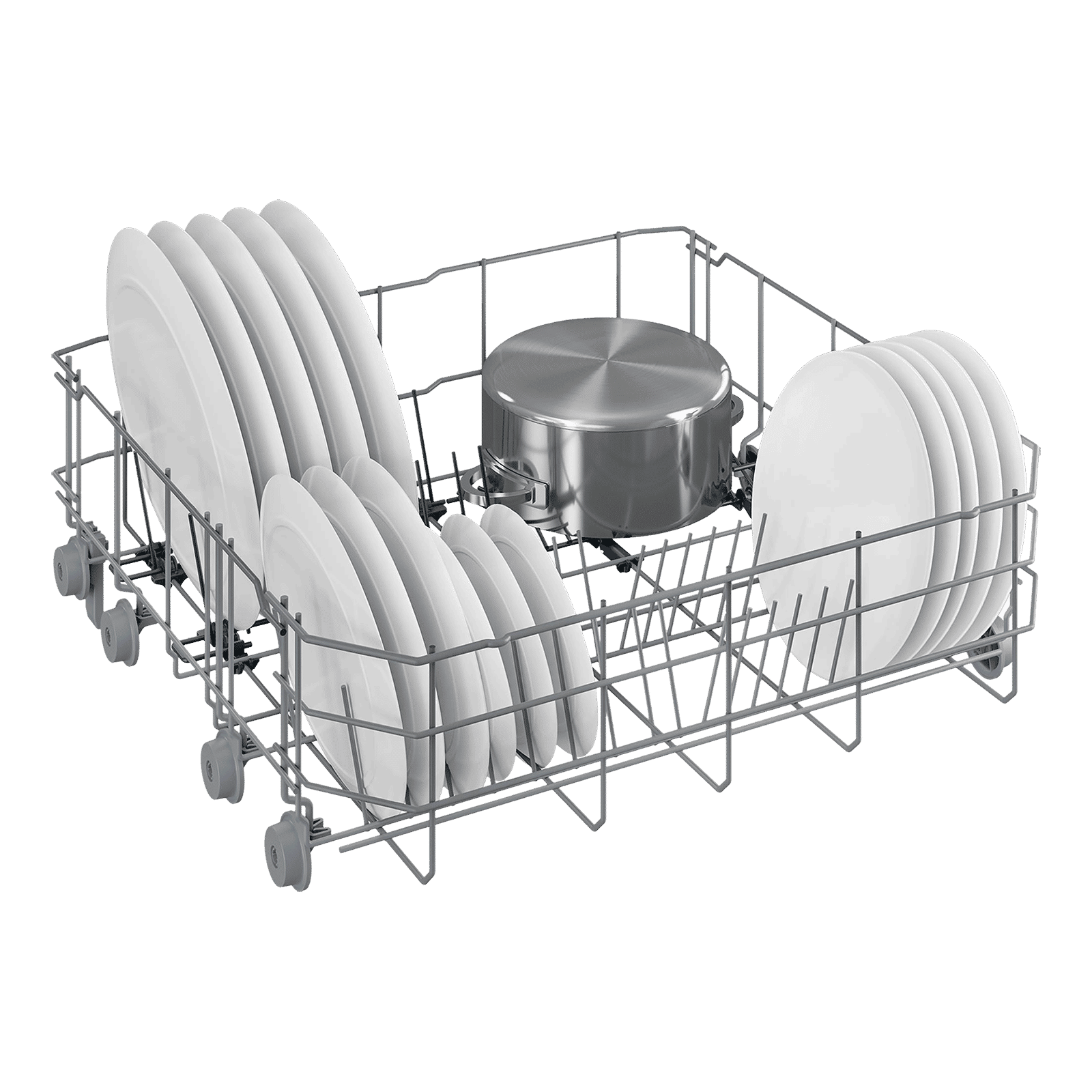 VOLTAS beko 14 Place Settings Free Standing Dishwasher with 2 Spray Levels (No Pre-rinse Required, White)_10