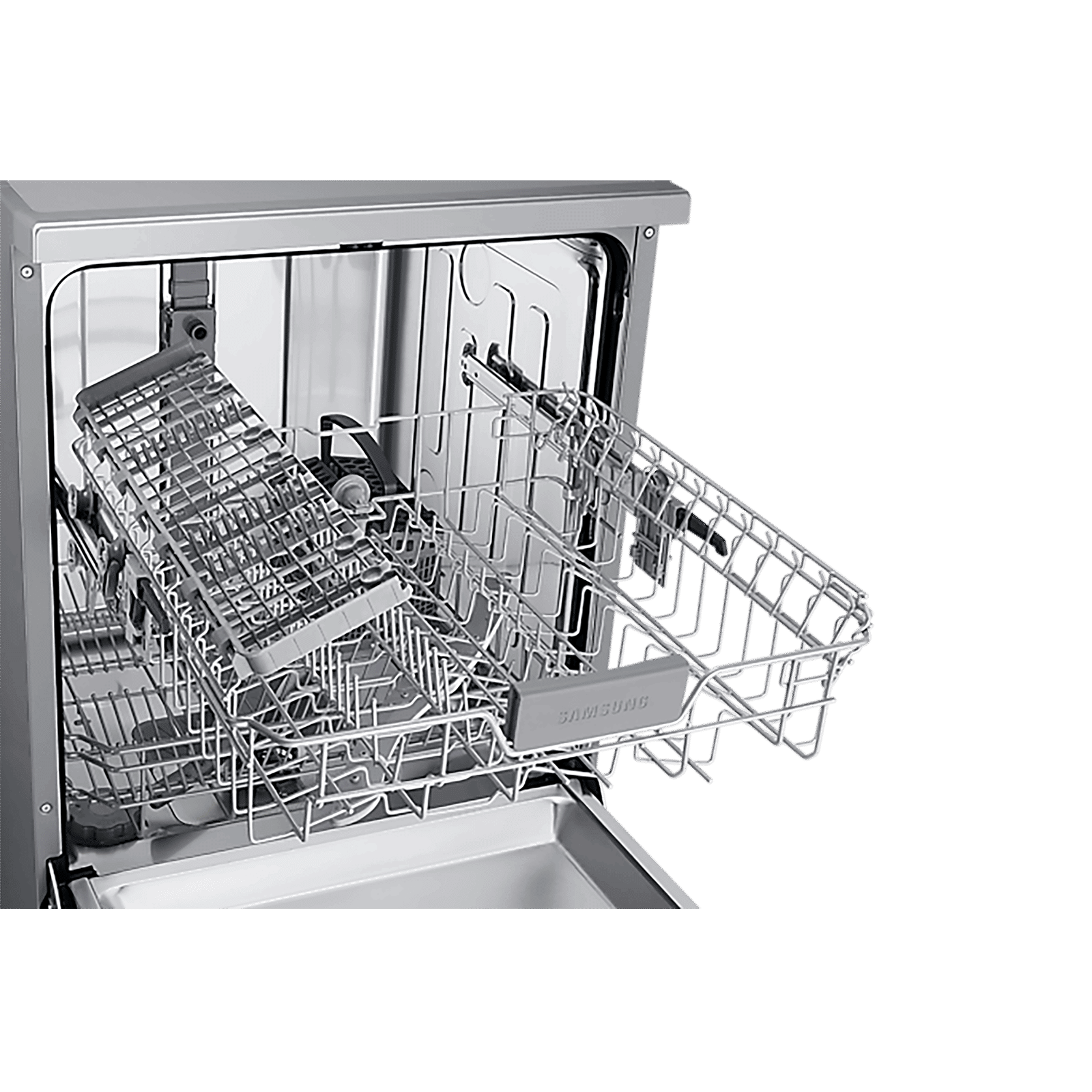 SAMSUNG 13 Place Settings Free Standing Dishwasher with Intensive Wash (Stainless Steel)_13