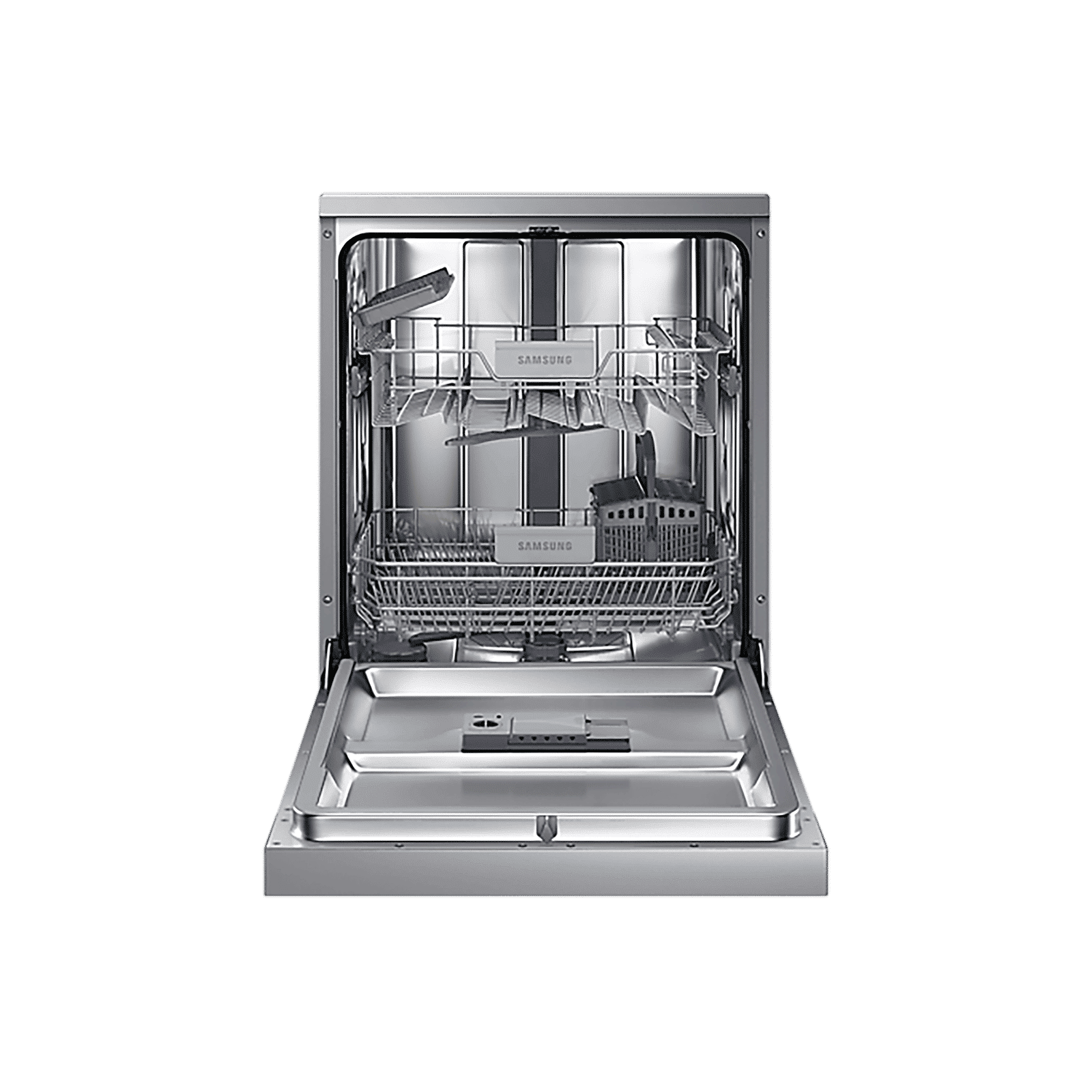 SAMSUNG 13 Place Settings Free Standing Dishwasher with Intensive Wash (Stainless Steel)_5