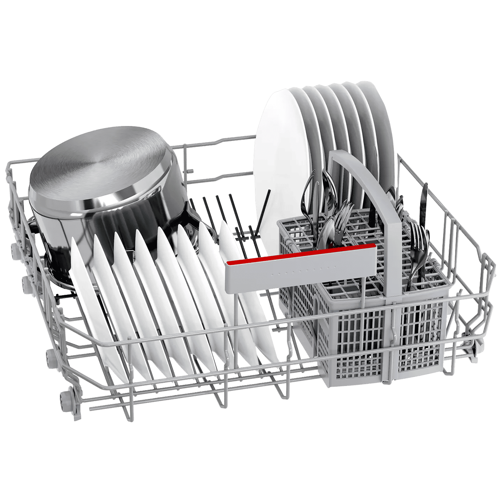 BOSCH Series 6 13 Place Settings Free Standing Dishwasher with Glass Protection Technology (Silver Inox)_9