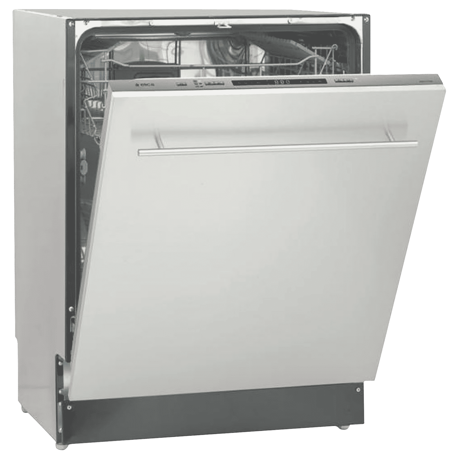 elica WQP12-7713M 14 Place Settings Built-in Dishwasher with Hidden Heating Element (Stainless Steel)_1