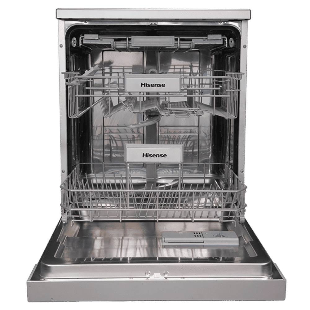 Hisense 15 Place Settings Free Standing Dishwasher with Silent Operation (Stainless Steel)_6