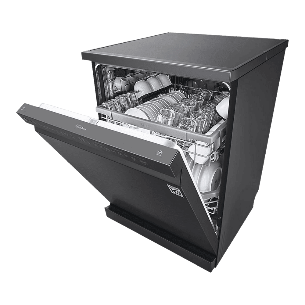 LG DFB424FM 14 Place Settings Free Standing Dishwasher with Inverter Direct Drive (Matt Black) LG DFB424FM 14 Place Settings Free Standing Dishwasher with Inverter Direct Drive (Matt Black)_12
