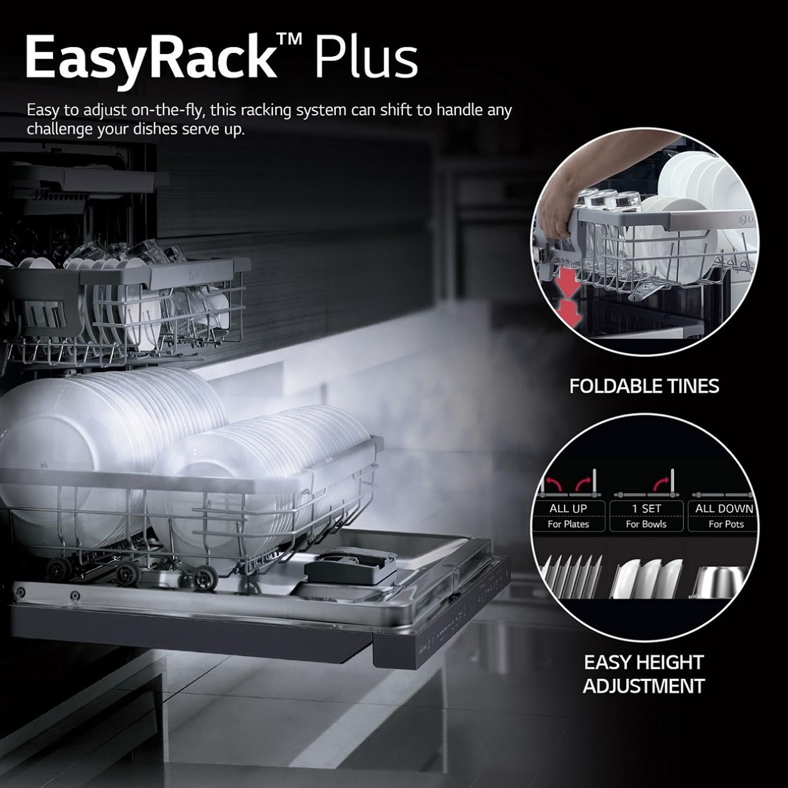 LG DFB424FM 14 Place Settings Free Standing Dishwasher with Inverter Direct Drive (Matt Black) LG DFB424FM 14 Place Settings Free Standing Dishwasher with Inverter Direct Drive (Matt Black)_15